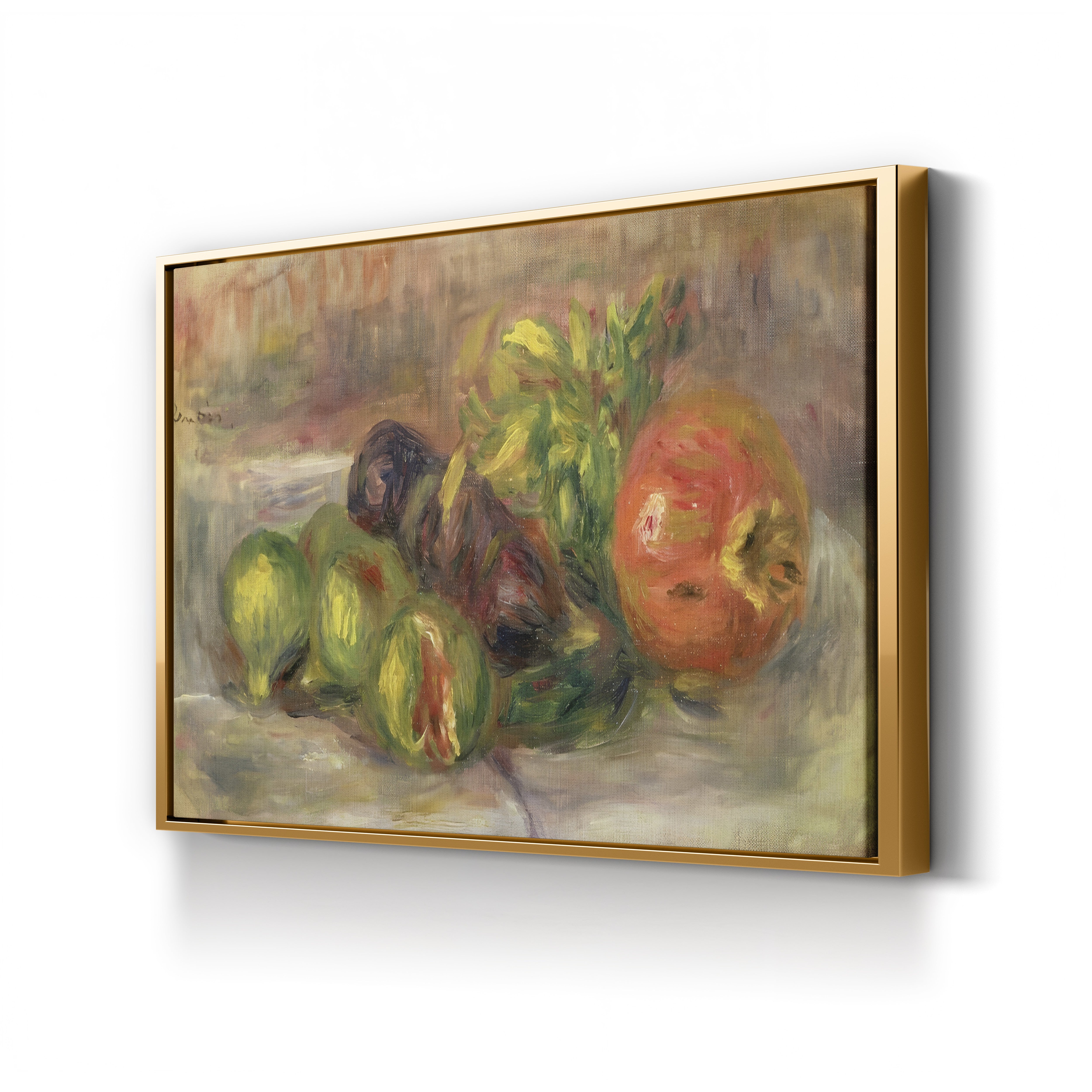 Pomegranates and Figs, 1917 – Renoir Wall Art | Impressionist Canvas
