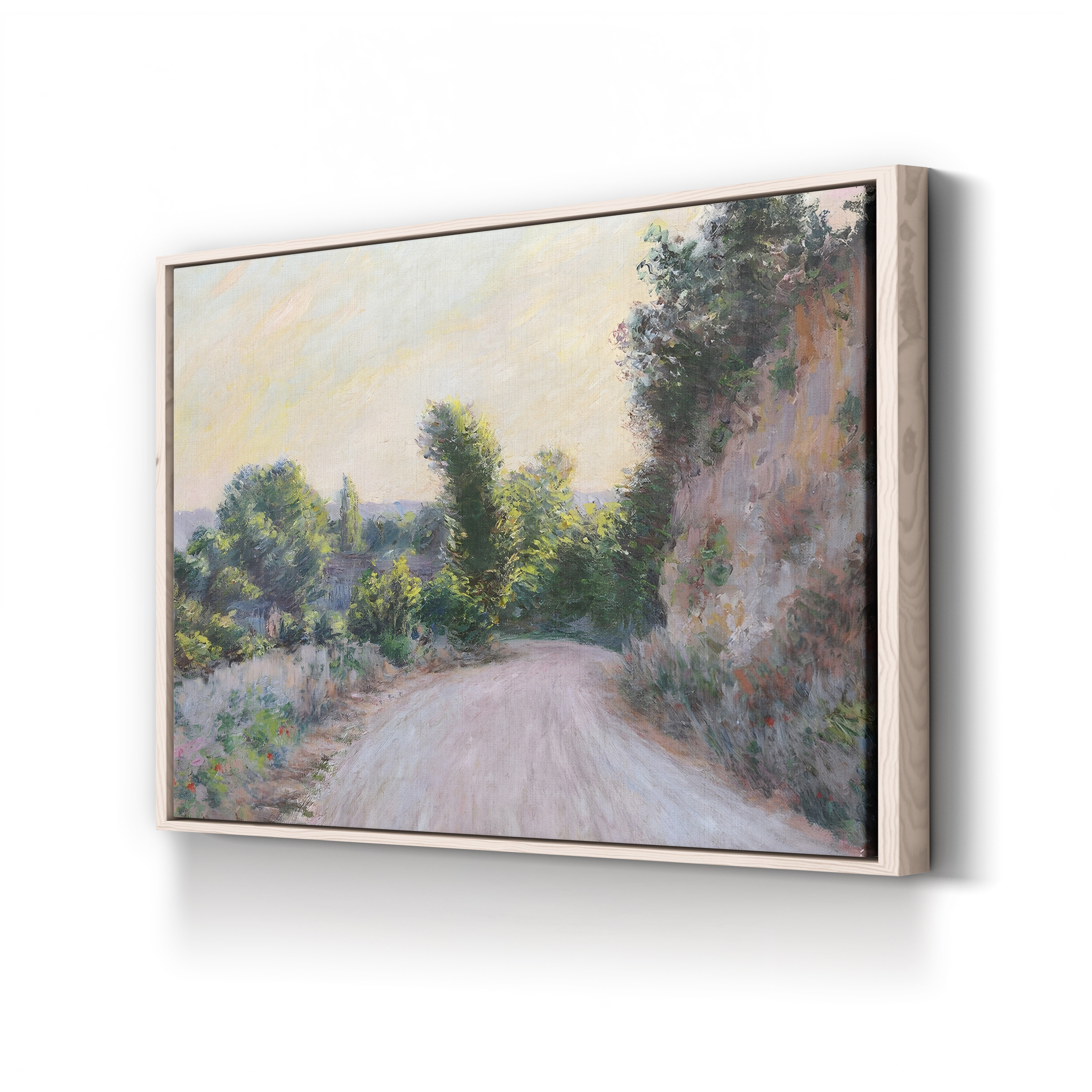 Road near Giverny (Chemin près de Giverny), 1885 by Claude Monet
