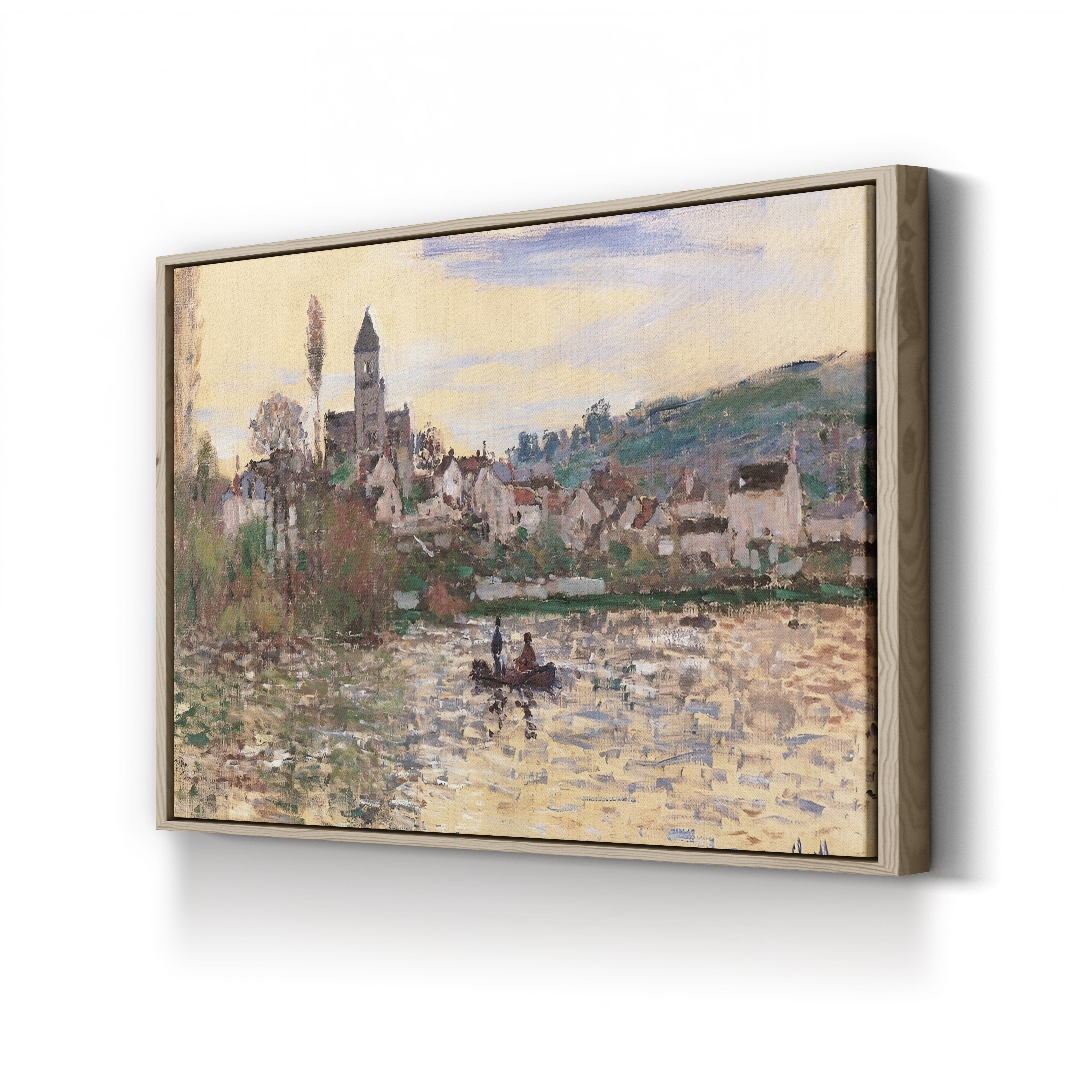 The Seine at Vétheuil (La Seine à Vétheuil), 1879-1880 by Claude Monet