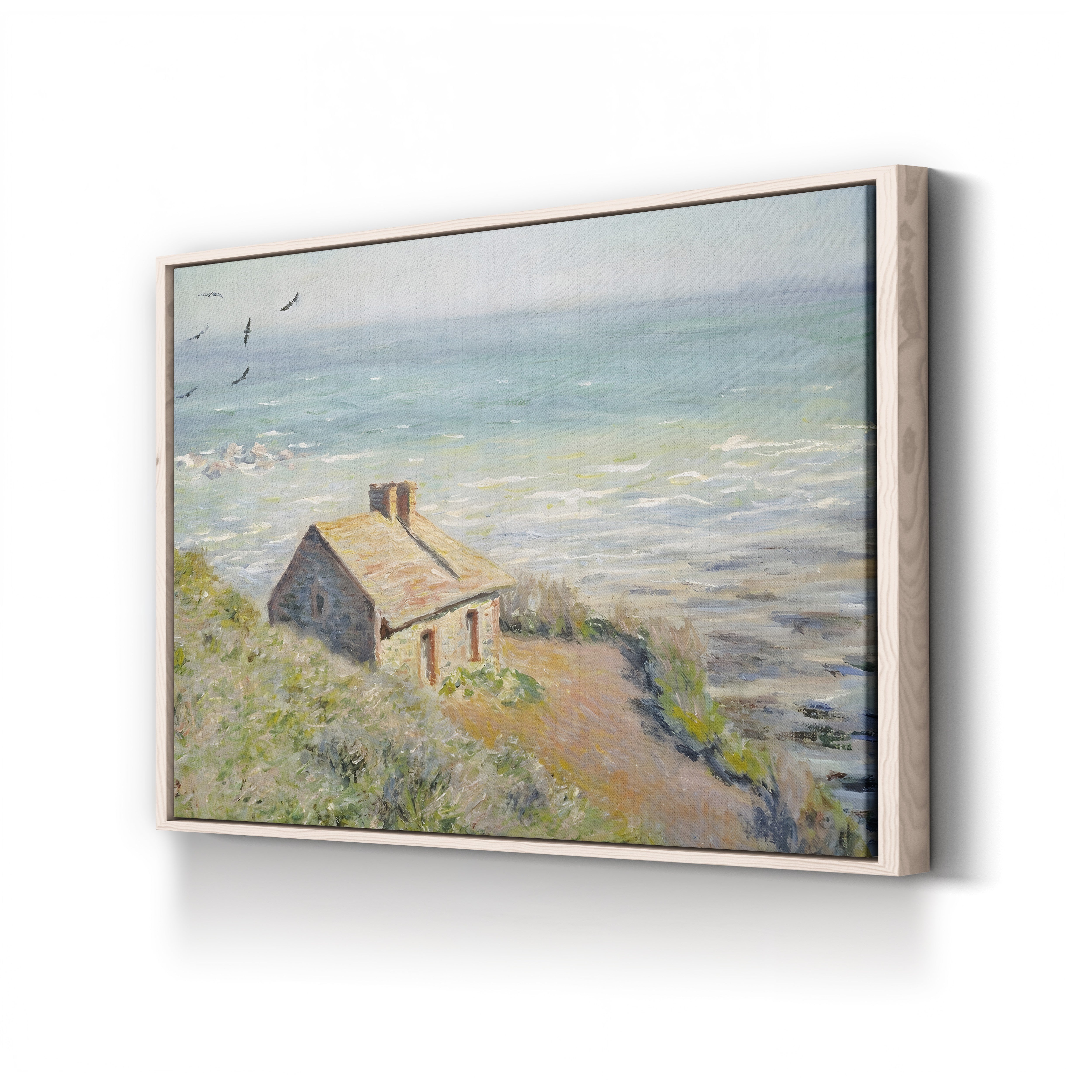 The Customs Hut, Morning (La Cabane du douanier, effet du matin), 1882 by Claude Monet