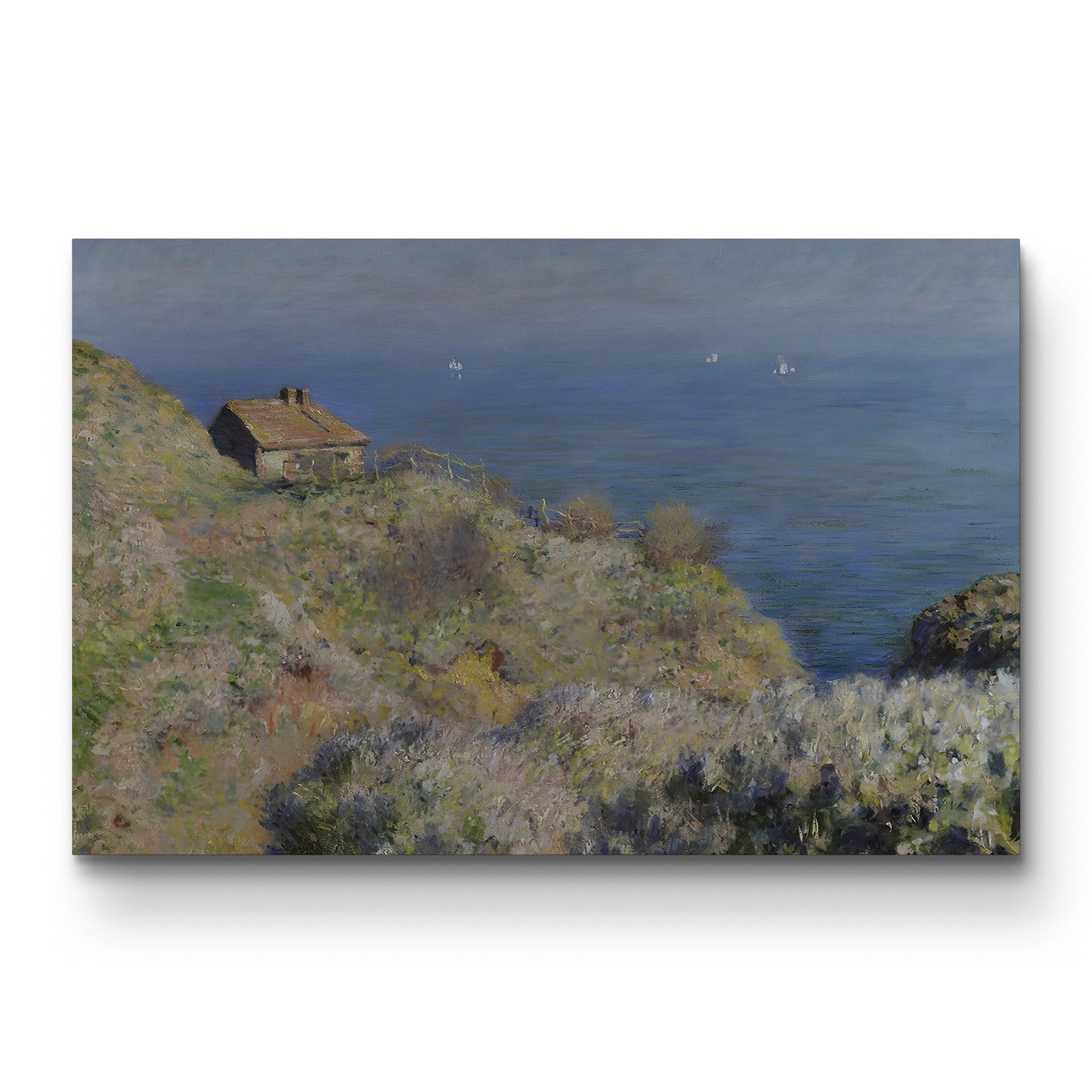The Fisherman’s House at Varengeville (La Maison du pêcheur à Varengeville), 1882 by Claude Monet