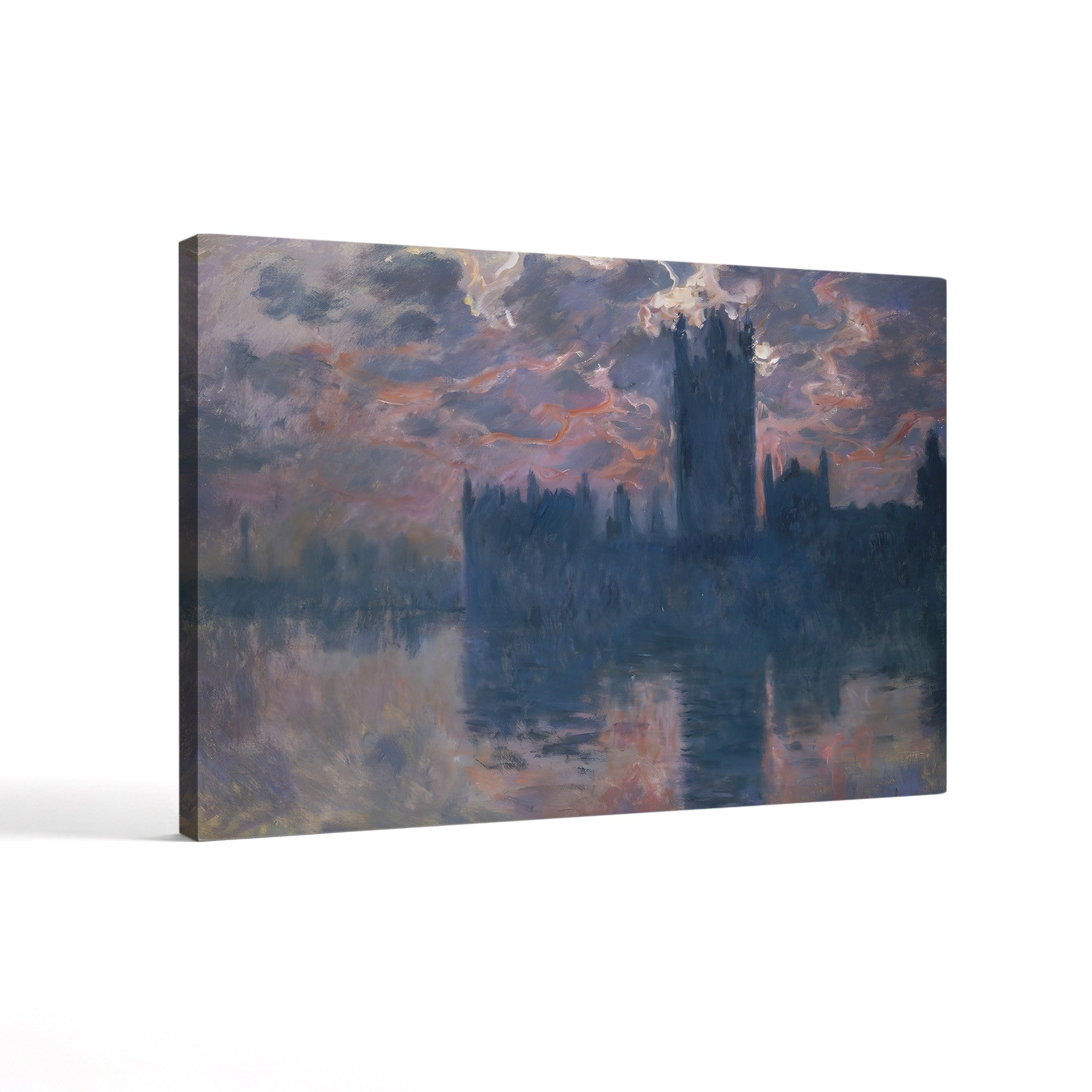Houses of Parliament, Sunset, 1902 – Claude Monet Wall Art | Impressionist London Series Canvas Print