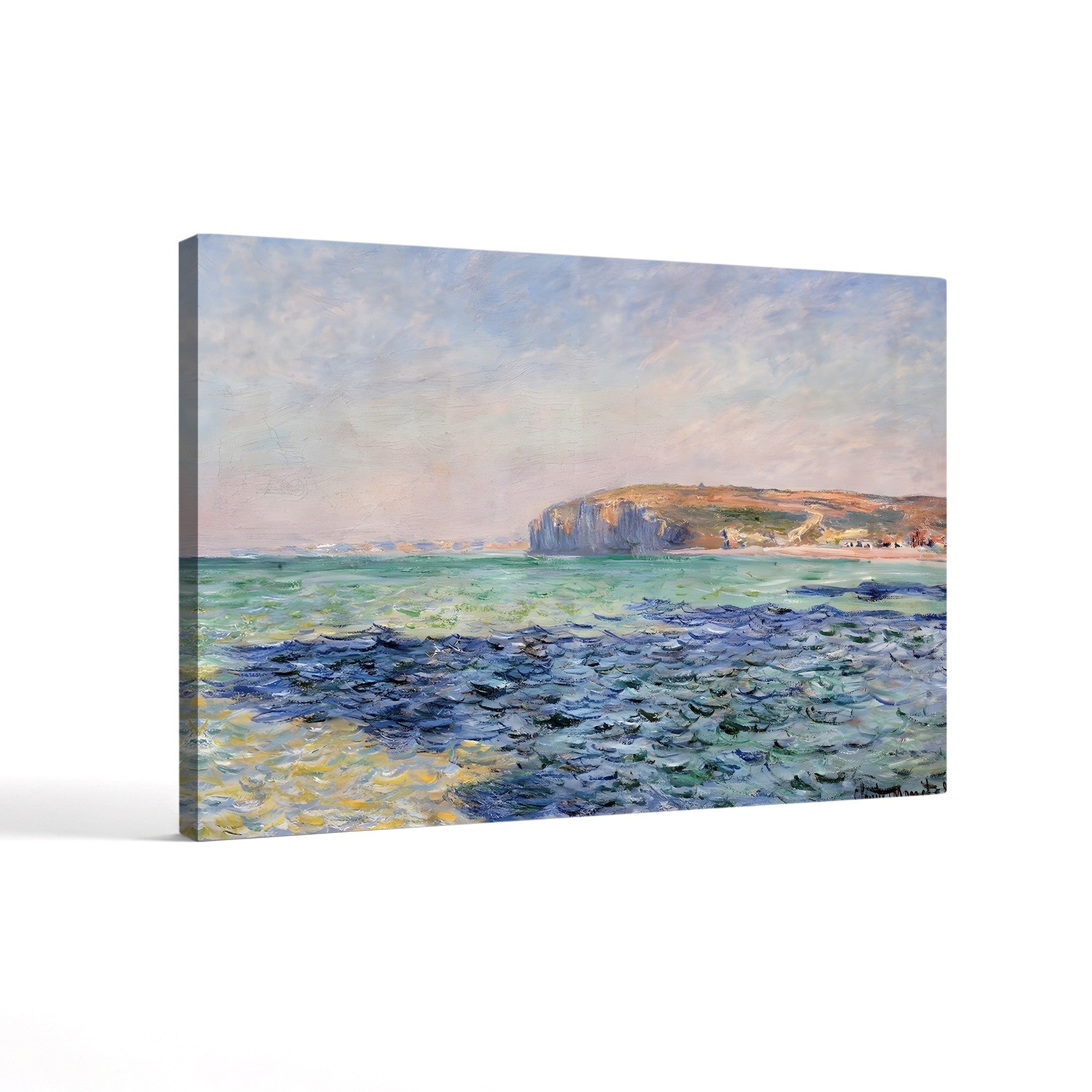 Shadows on the Sea. The Cliffs at Pourville (Ombres sur la mer. Les falaises à Pourville), 1882 by Claude Monet