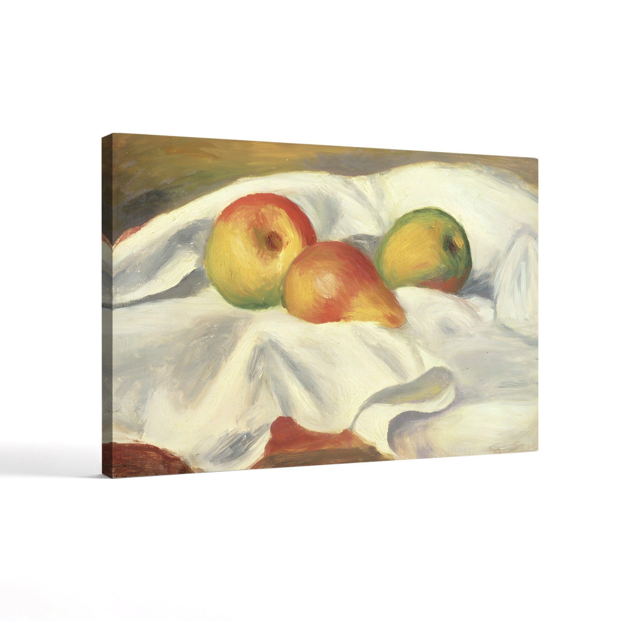 Three Pears, 1885 – Pierre-Auguste Renoir Wall Art | Impressionist Still Life Canvas Print