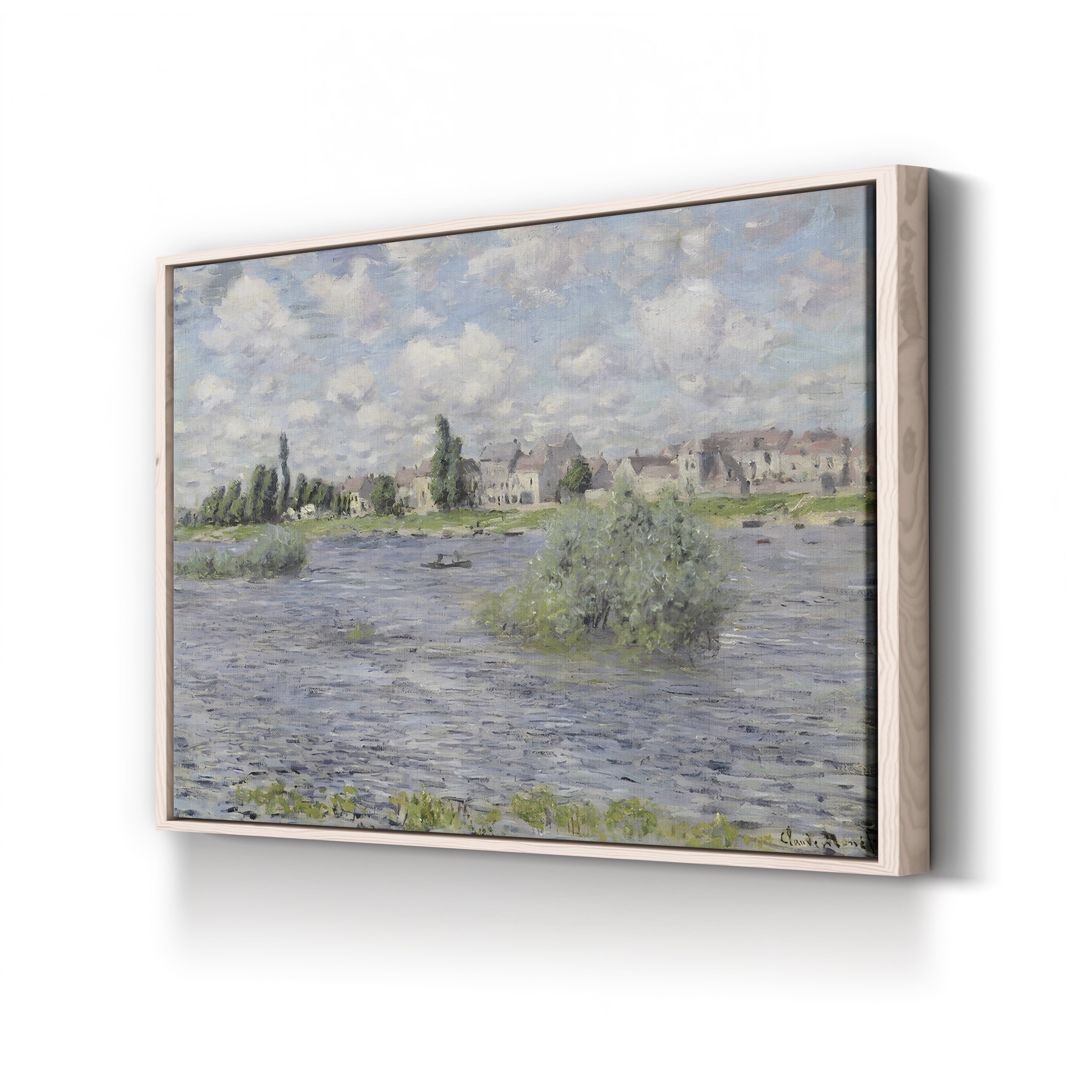 The Seine at Lavacourt (La Seine à Lavacourt) by Claude Monet