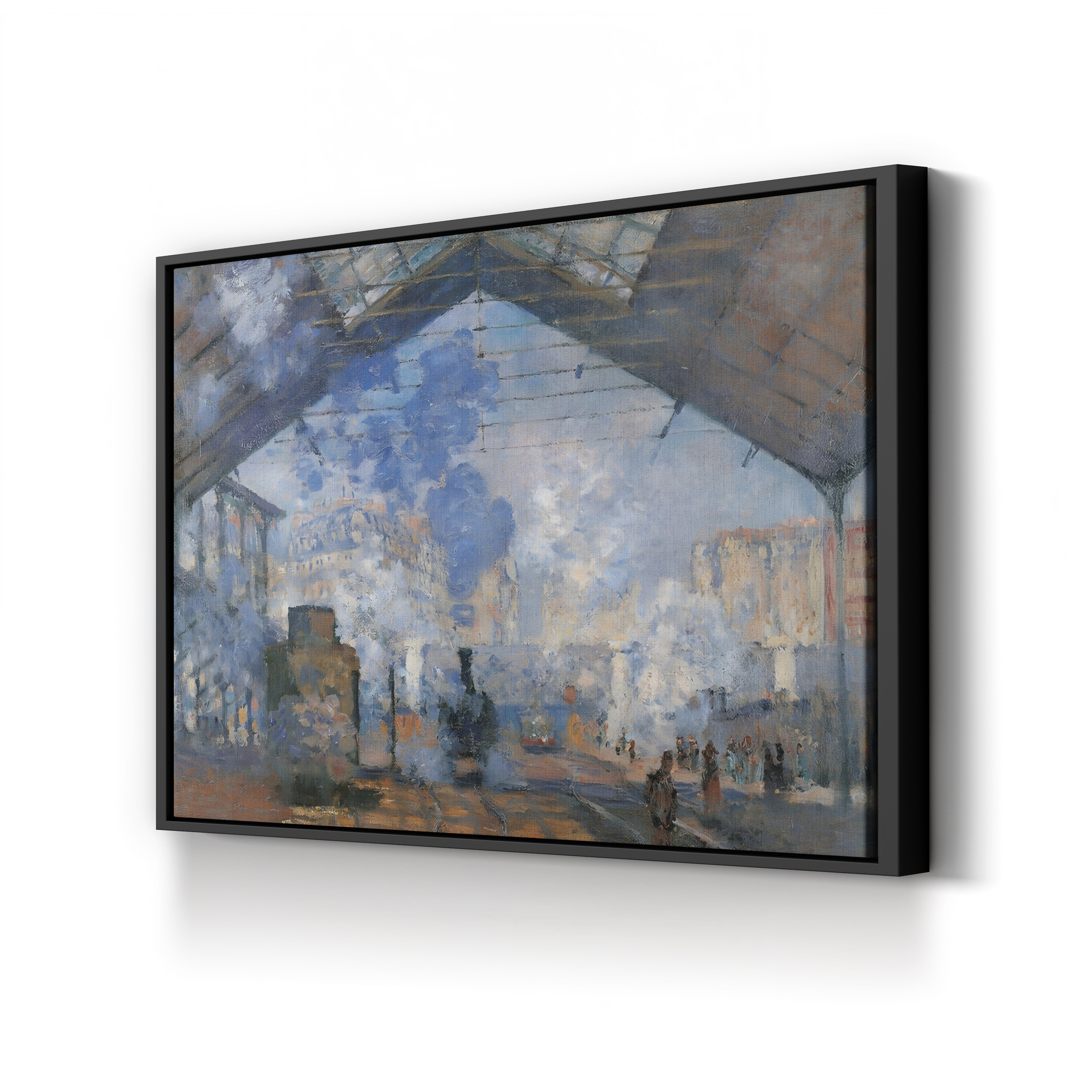 The Saint-Lazare Station (La Gare Saint-Lazare), 1877 by Claude Monet