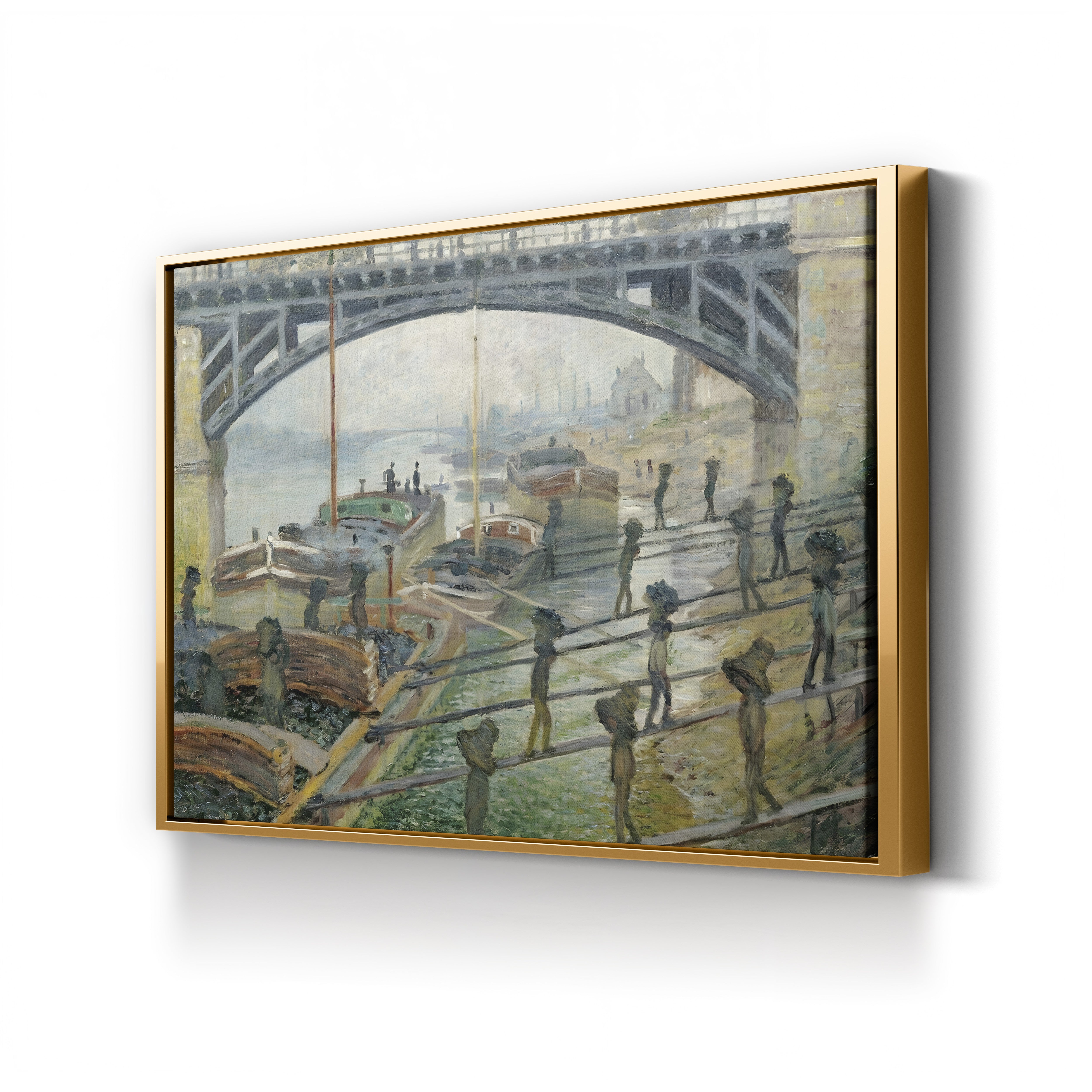 The Coal Workers (Les Déchargeurs de charbon), 1875 by Claude Monet