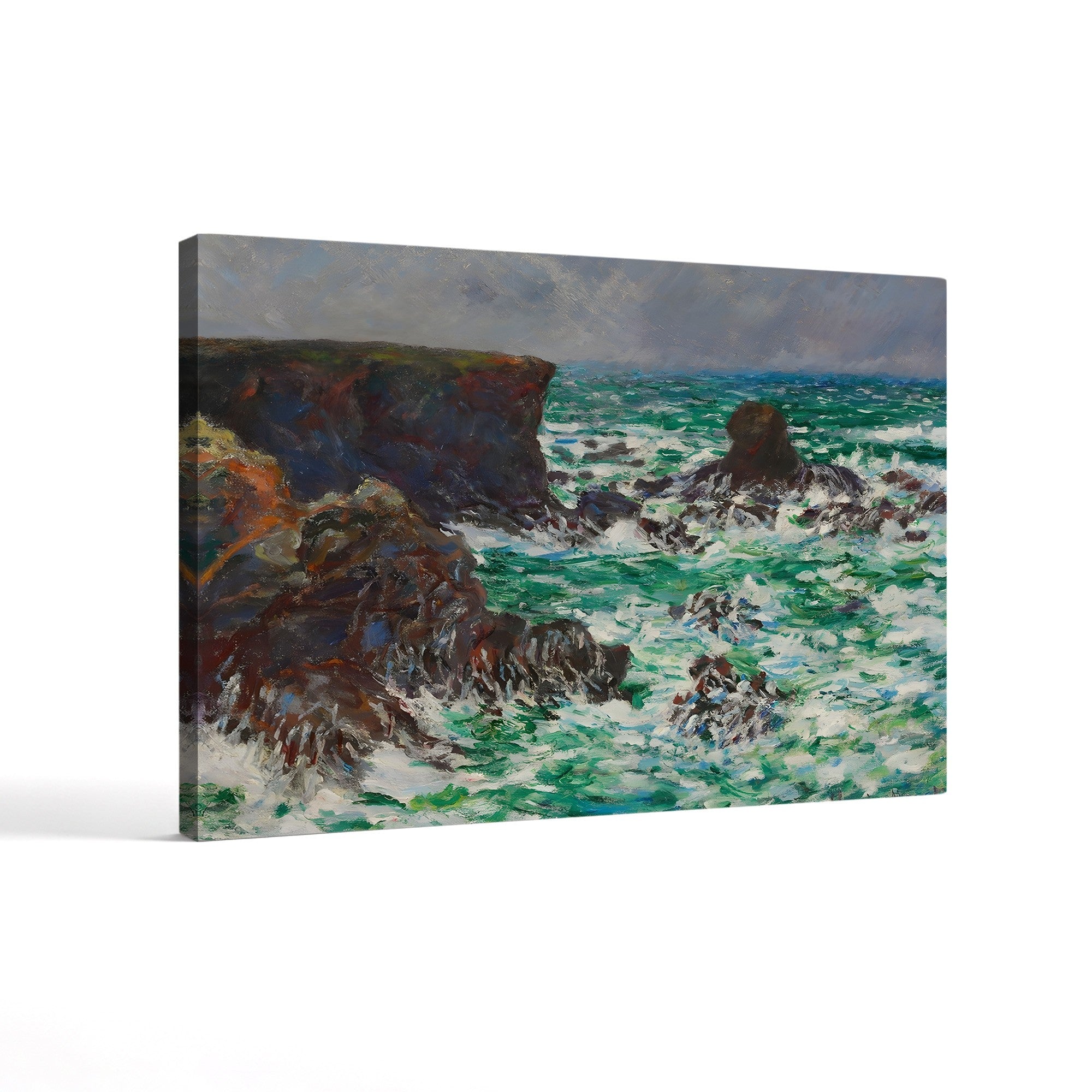 Rocks at Port-Coton, the Lion (Rochers à Port-Coton, le Lion), 1886 by Claude Monet
