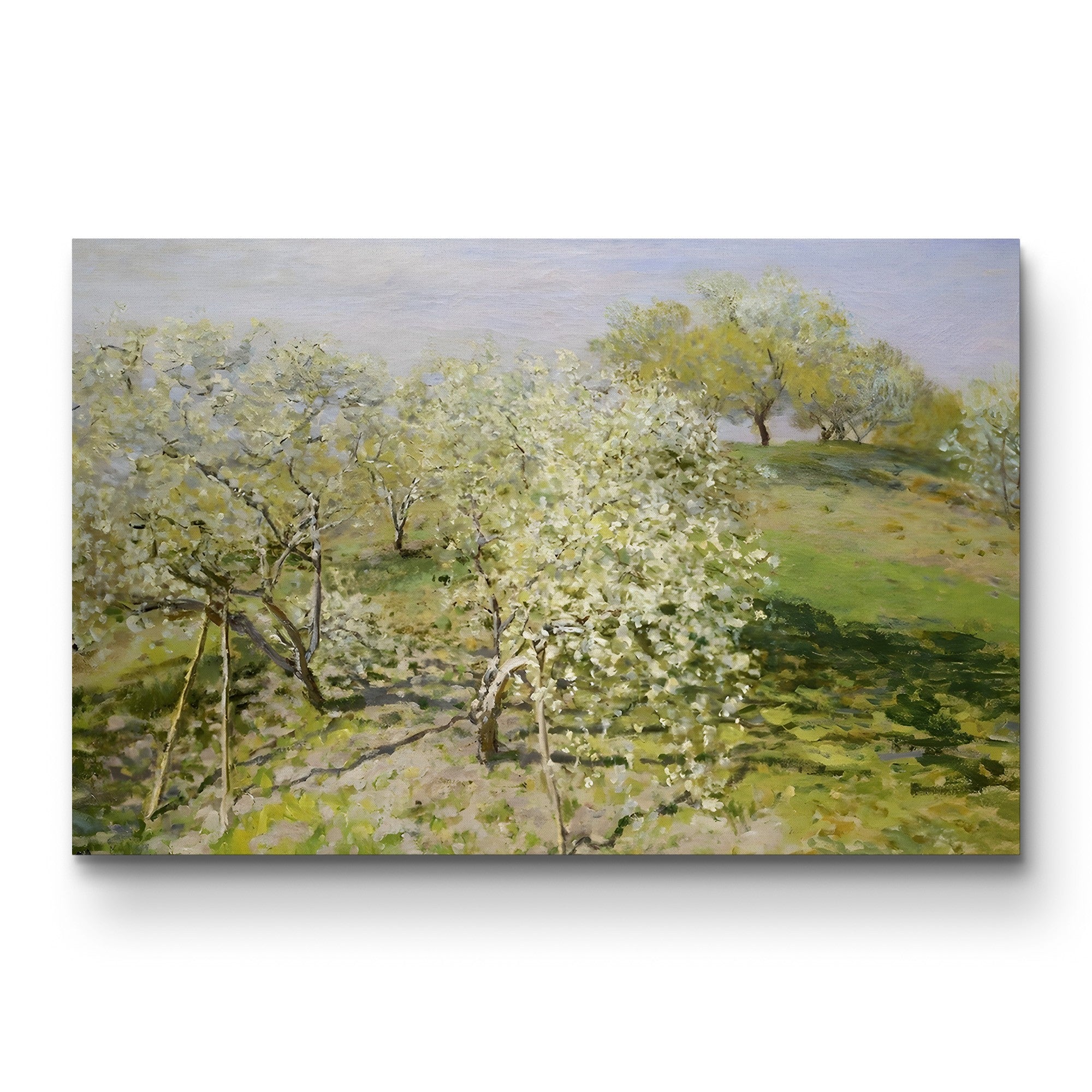 Spring, Fruit Trees in Bloom (Arbres Fruitiers en Fleurs), 1873 by Claude Monet