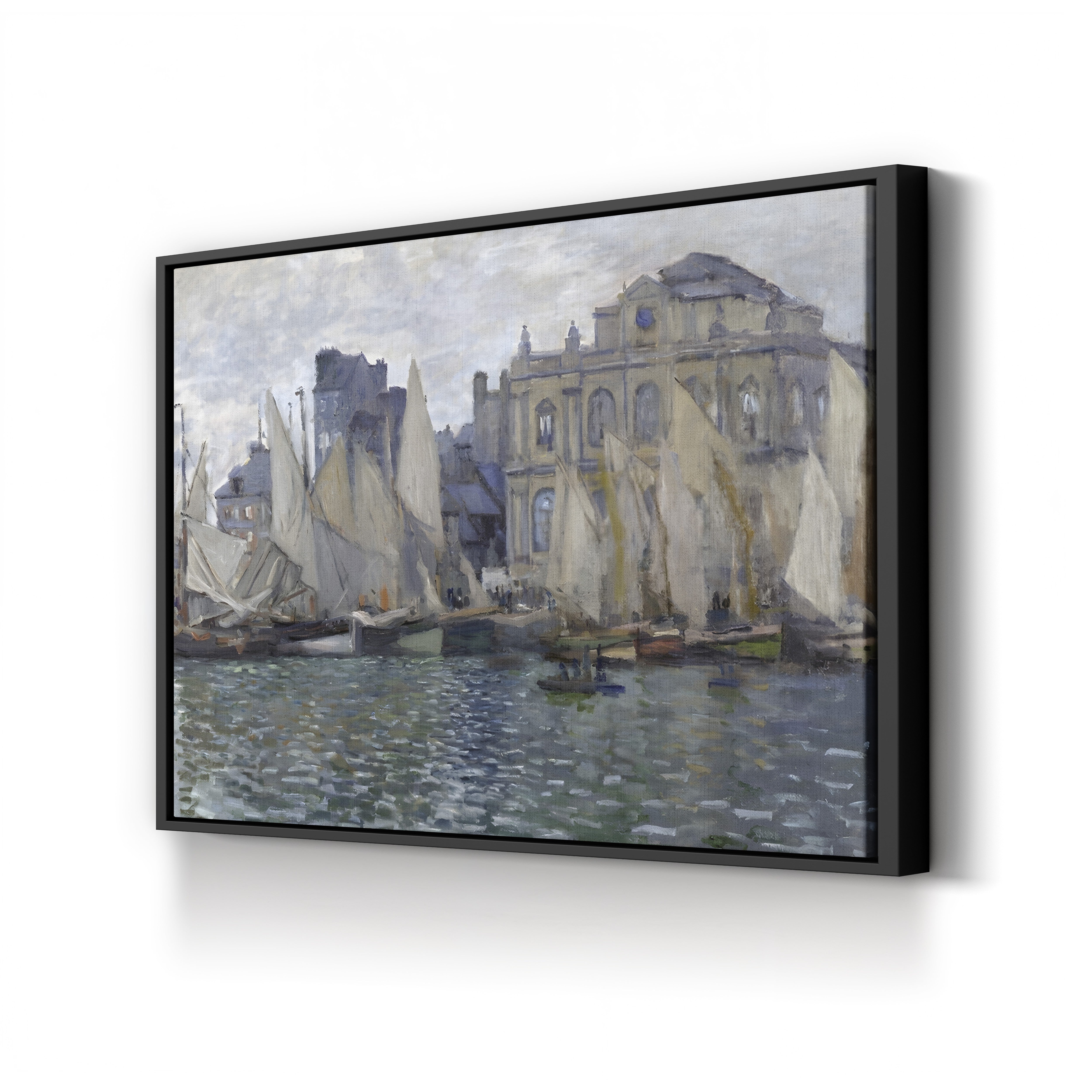 The Museum at Le Havre (Le Musée du Havre), 1873 by Claude Monet