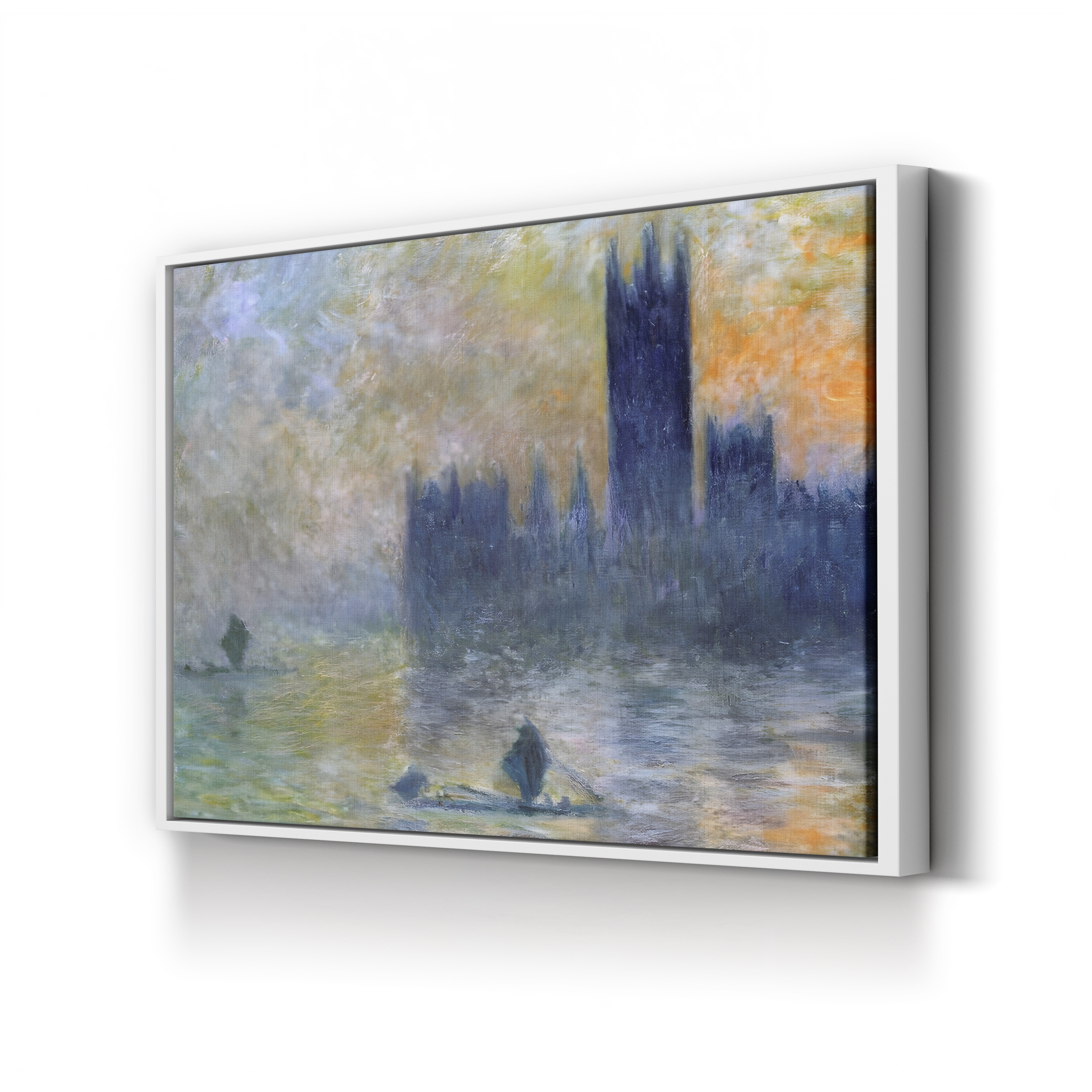 The Houses of Parliament, Effect of Fog (Le Parlement, effet de brouillard), 1903-04 by Claude Monet