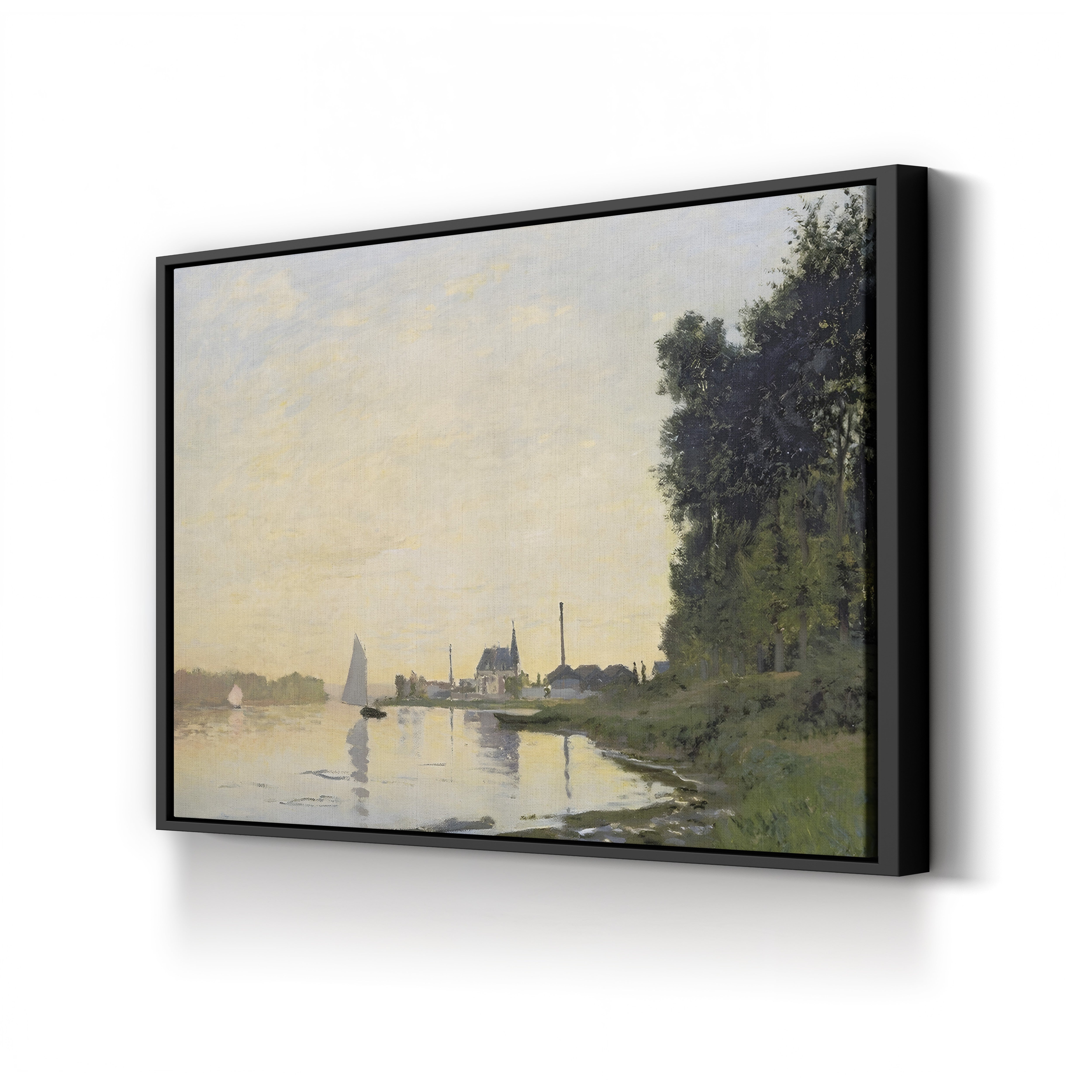 Argenteuil at the End of the Afternoon (Argenteuil, fin d’après-midi), 1872 by Claude Monet