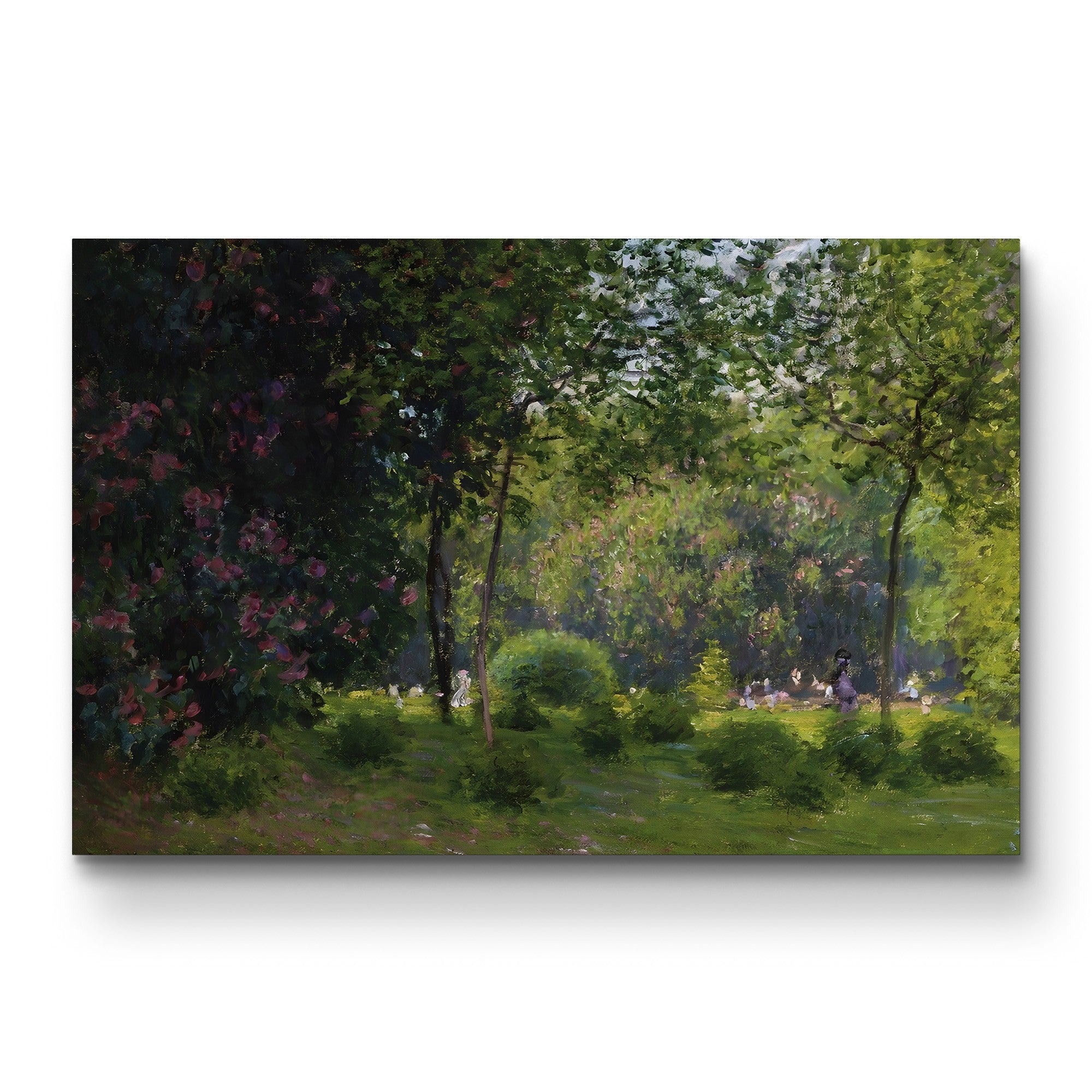 Le Parc Monceau (Le Parc Monceau), 1878 by Claude Monet