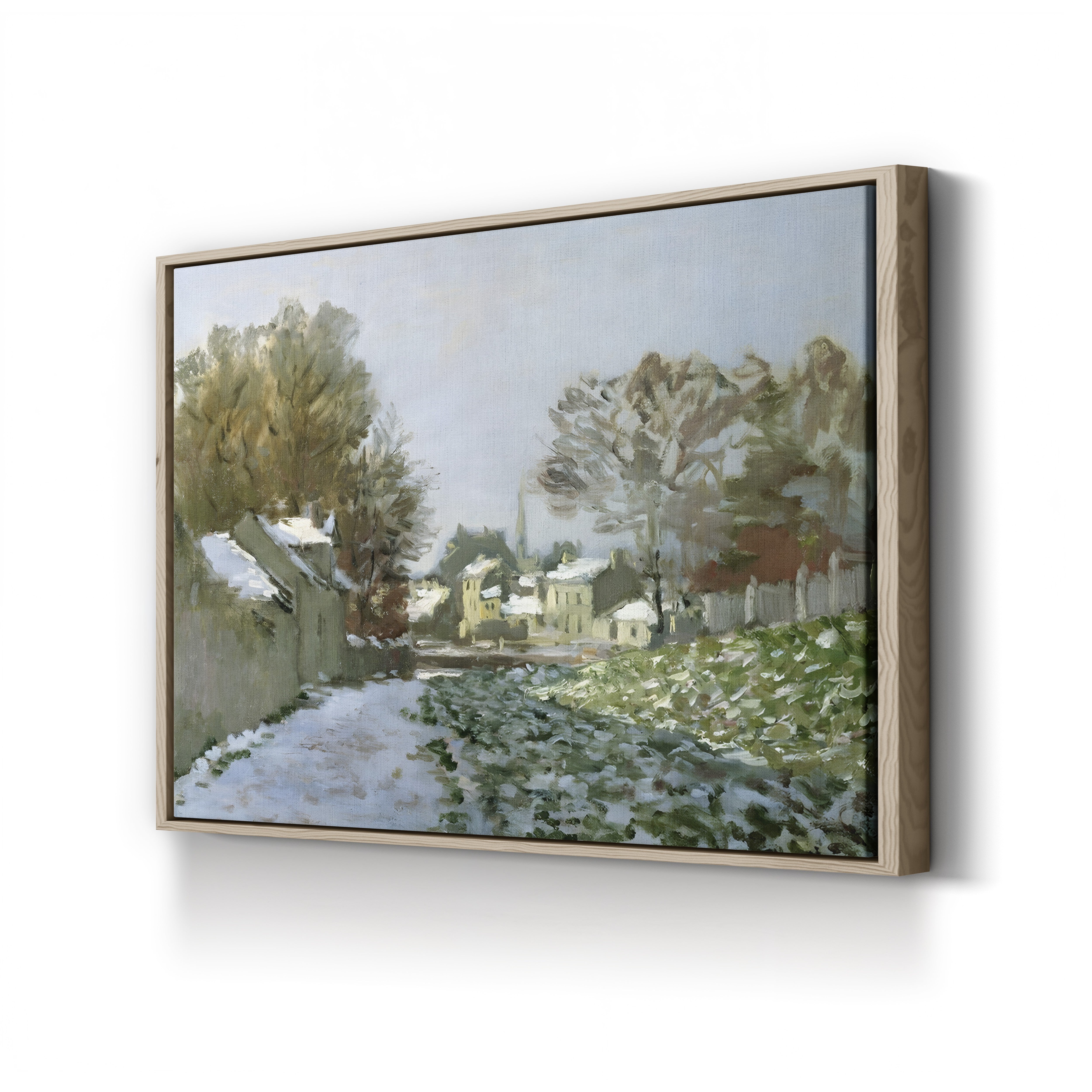 Snow at Argenteuil, 1874 by Claude Monet