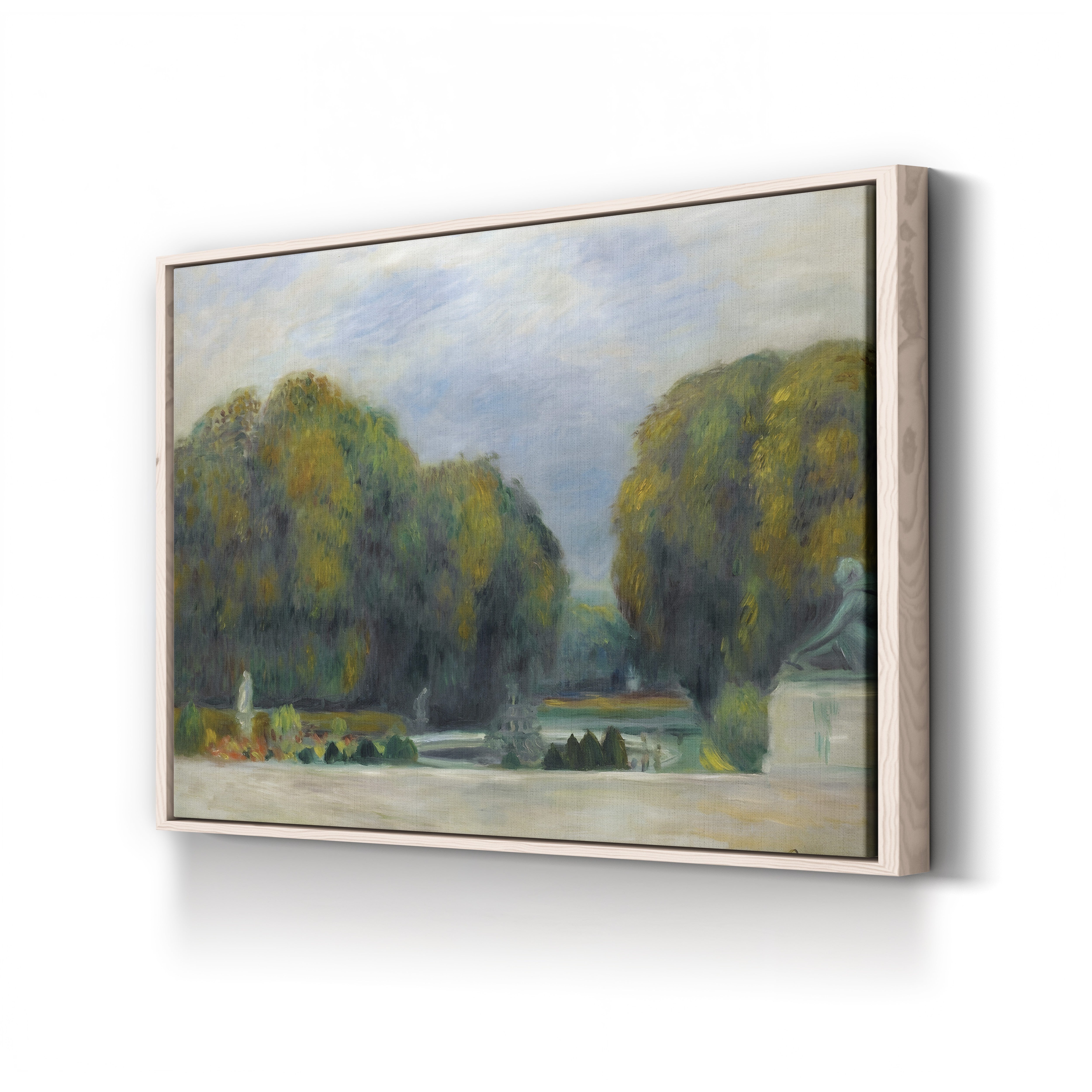 Versailles – Pierre-Auguste Renoir Wall Art | Impressionist Garden Canvas Print