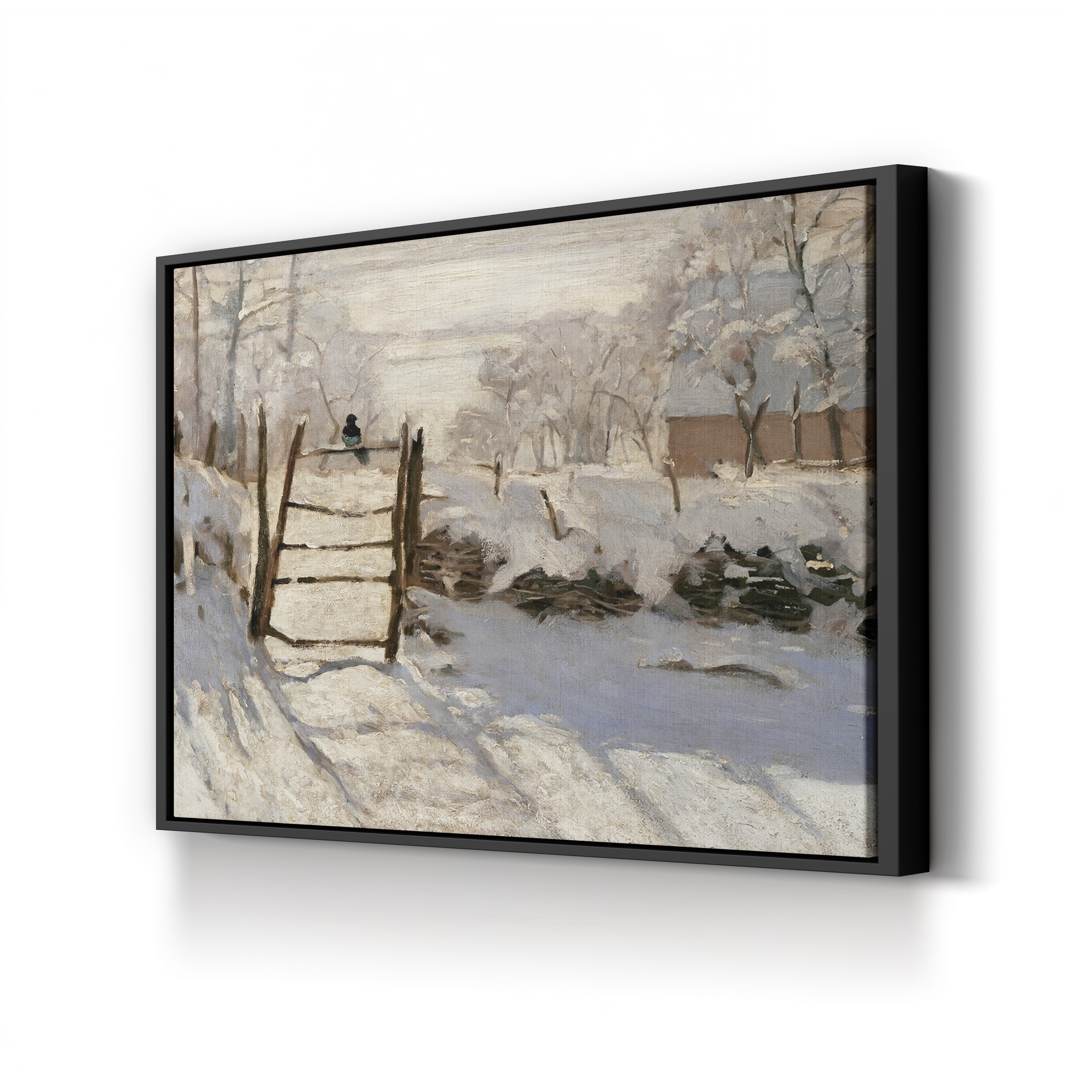 Magpie (La Pie), 1868-1869 by Claude Monet