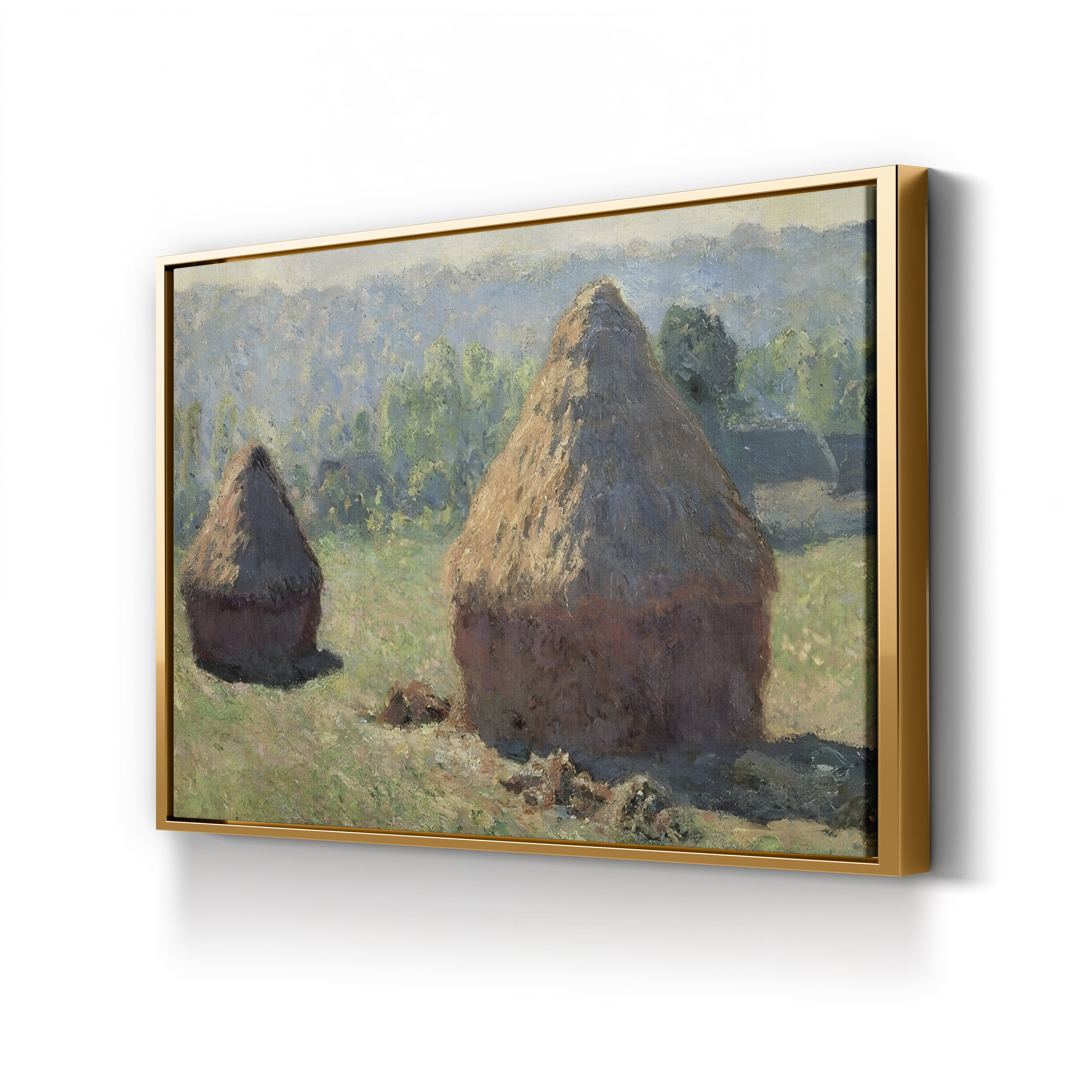 Haystacks, End of Summer (Meules, fin de l’été), 1891 by Claude Monet