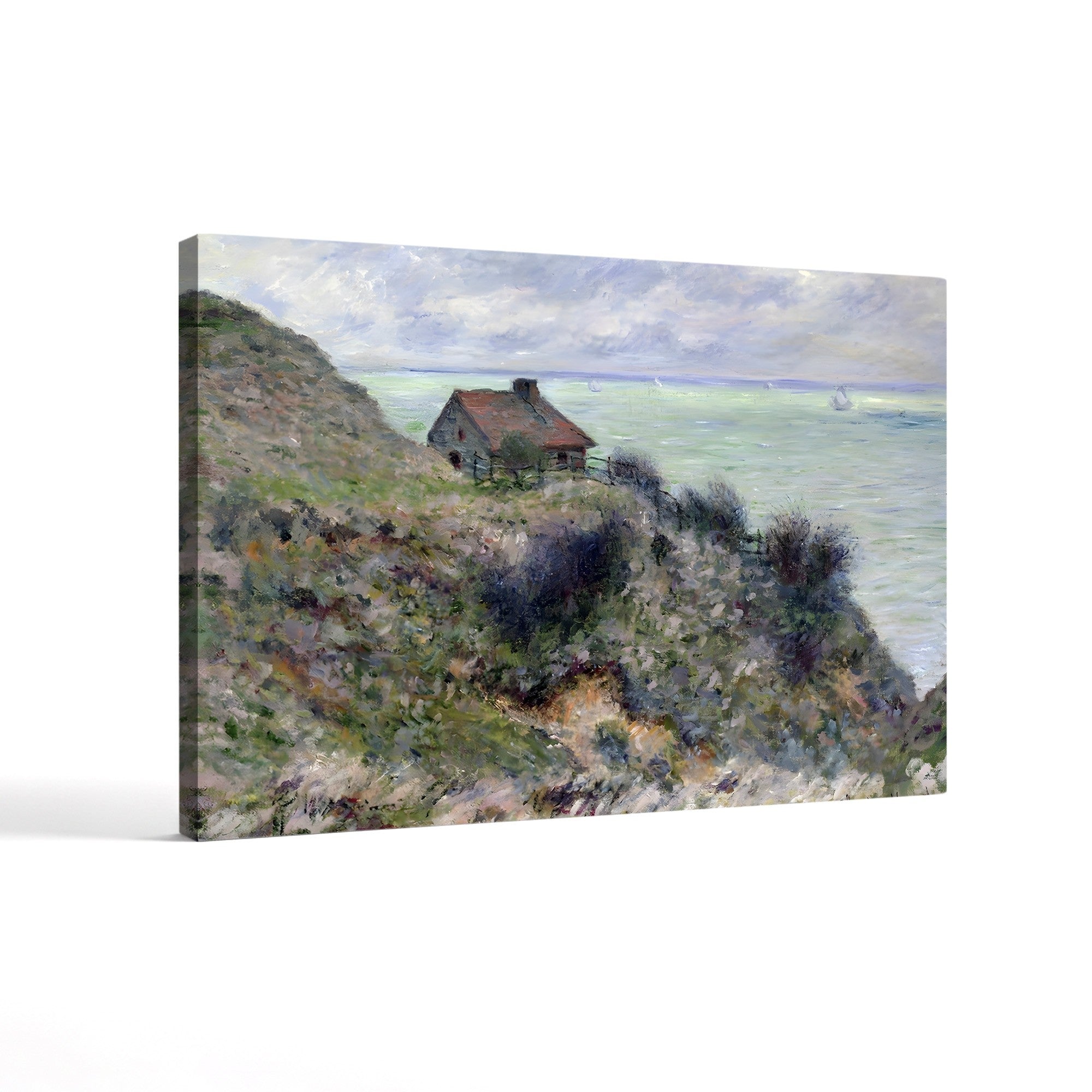 The Customs Officers’ Hut at Pourville (La Cabane des douaniers à Pourville), 1882 by Claude Monet