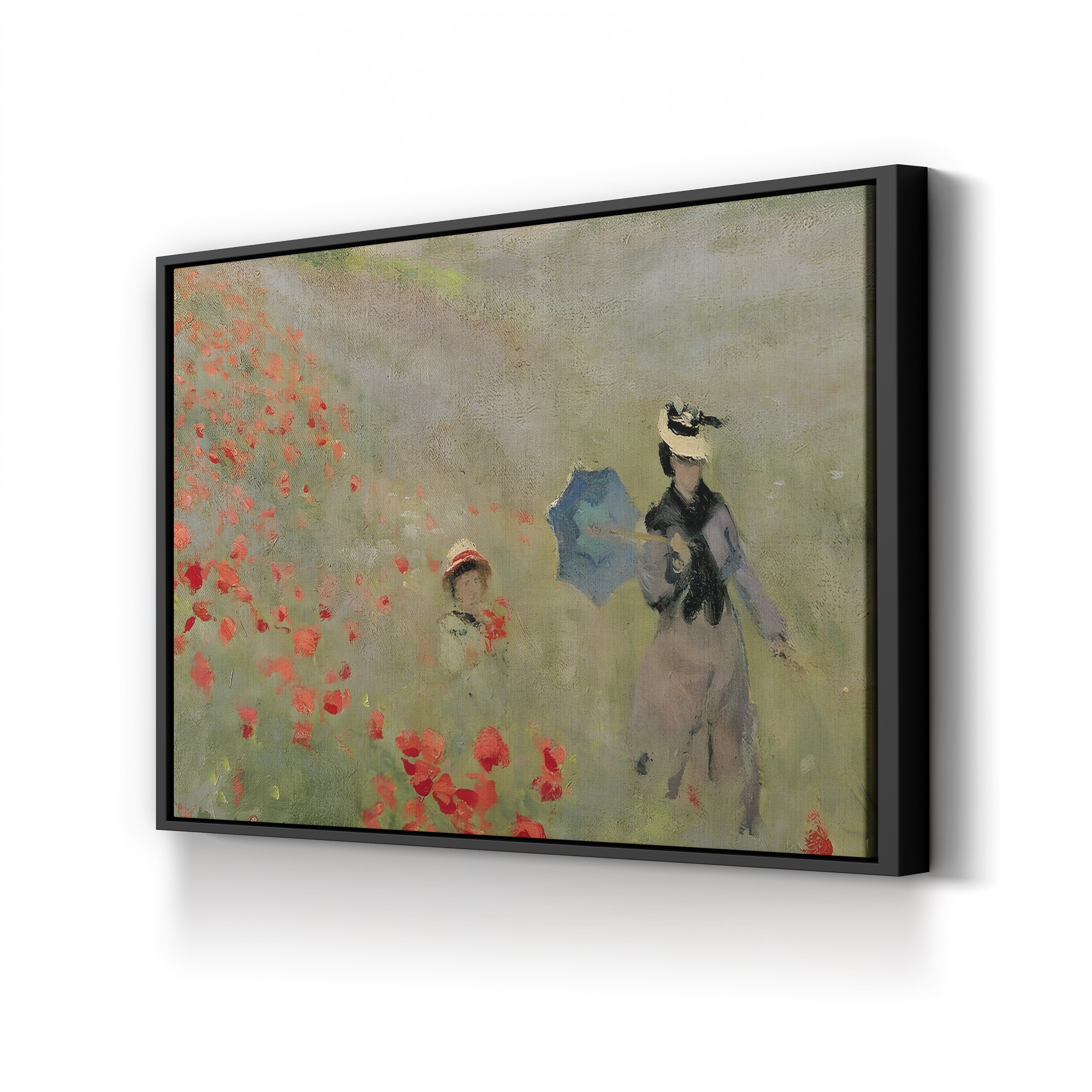 Poppies at Argenteuil (Les Coquelicots), 1873 by Claude Monet