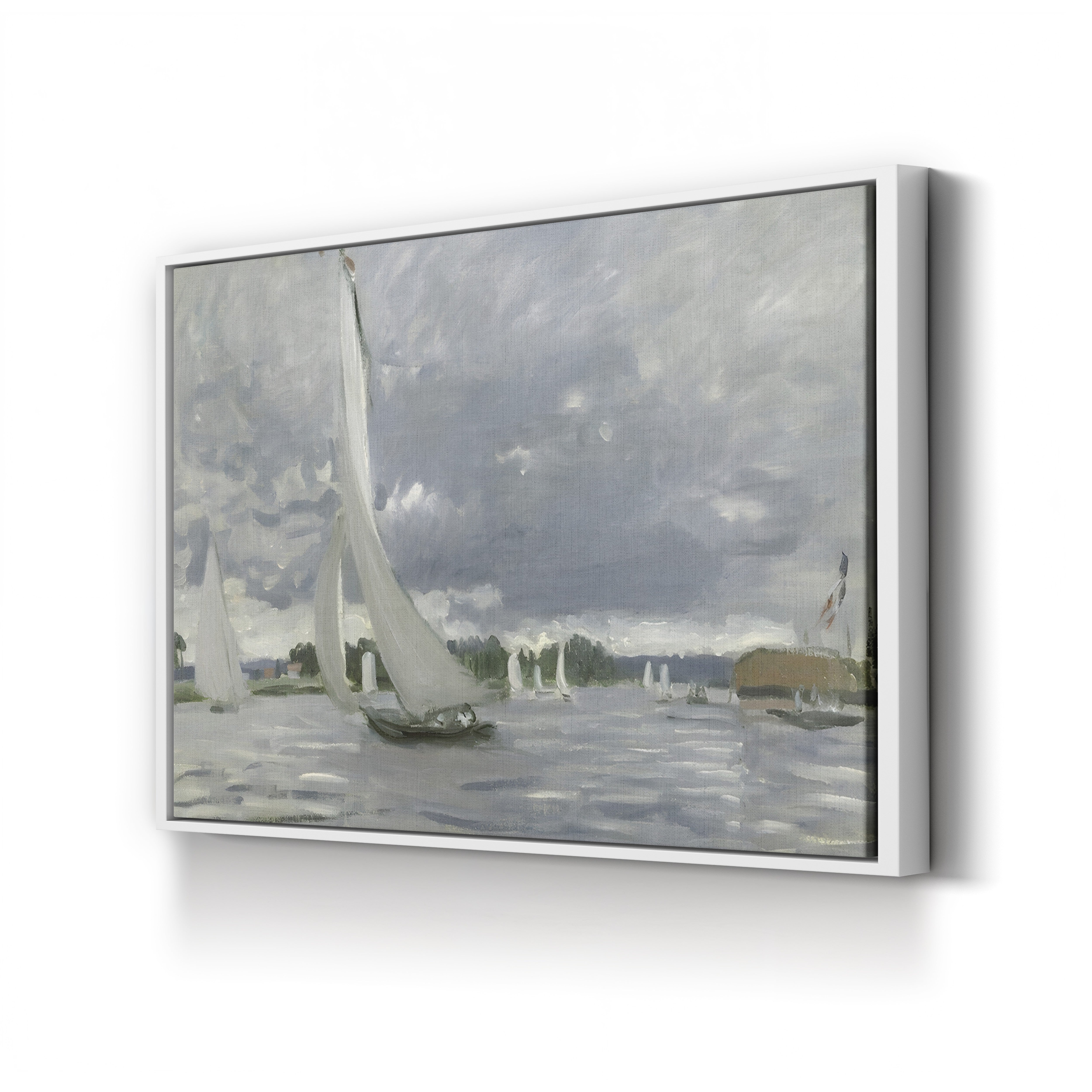 Regatta at Argenteuil (Régates à Argenteuil), 1872 by Claude Monet