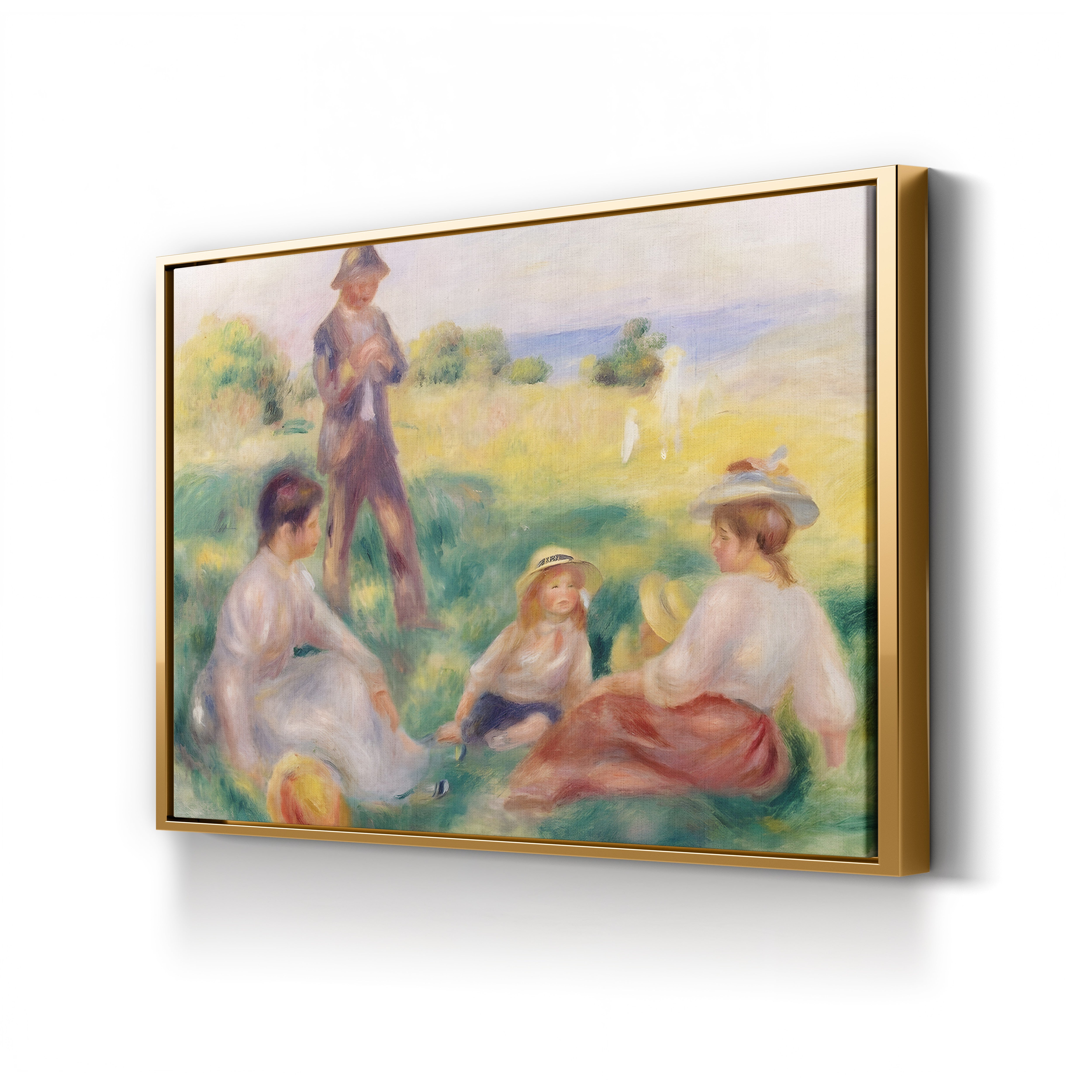 Party in the Country at Berneval, 1898 – Renoir Wall Art | Impressionist