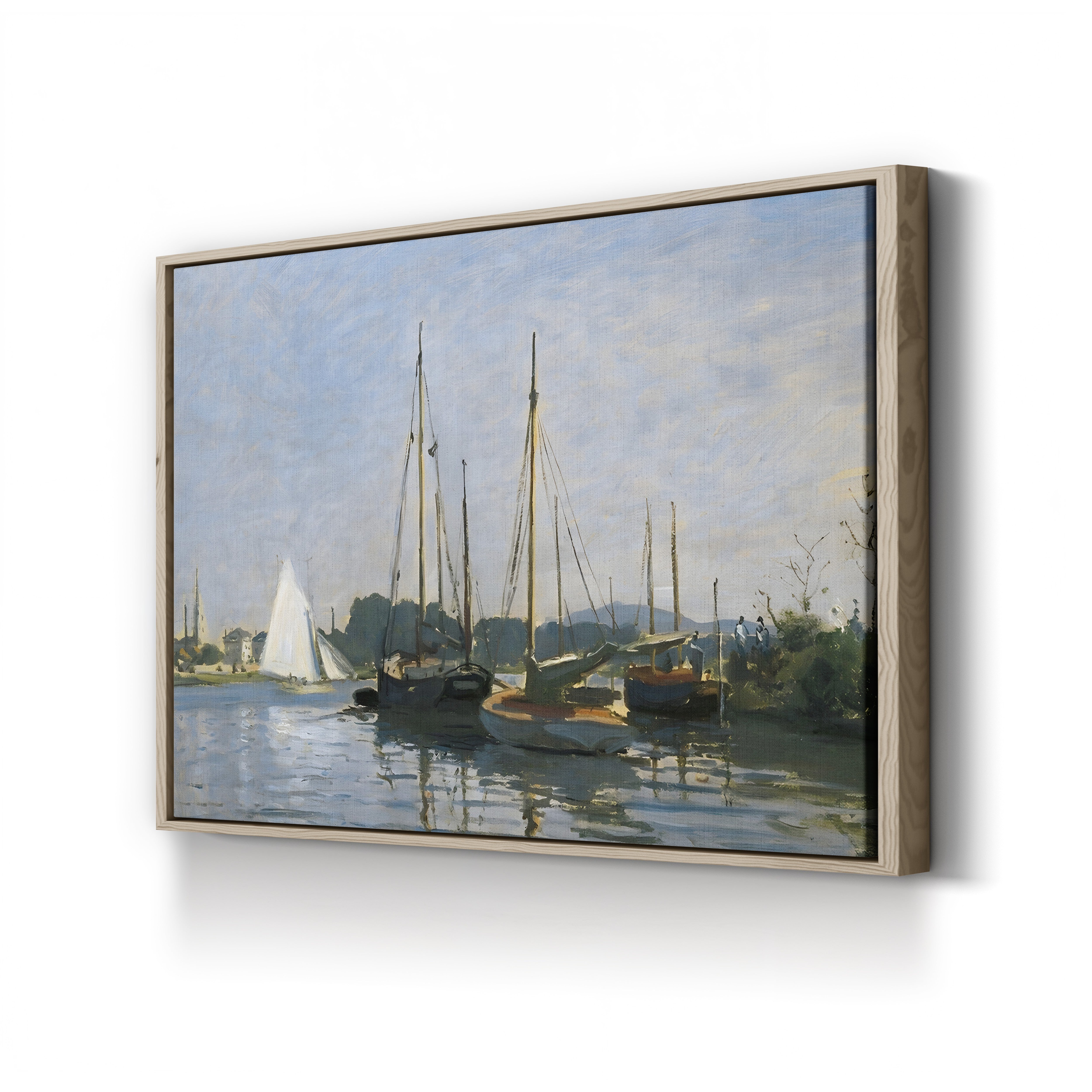 Pleasure Boats at Argenteuil (Bateaux de plaisance), 1872-73 by Claude Monet