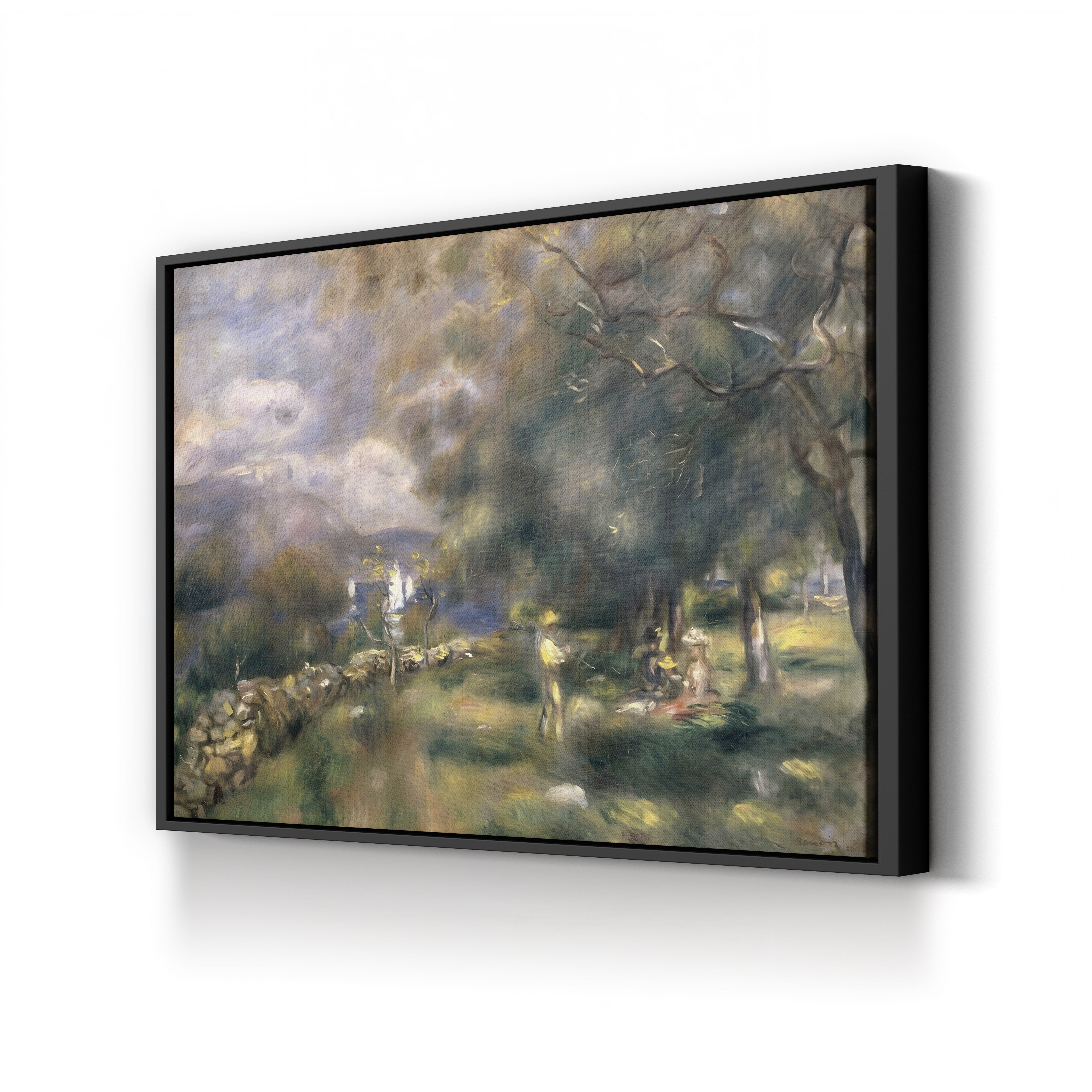 Peninsula of Saint Jean, 1888 – Renoir Wall Art | Impressionist Canvas