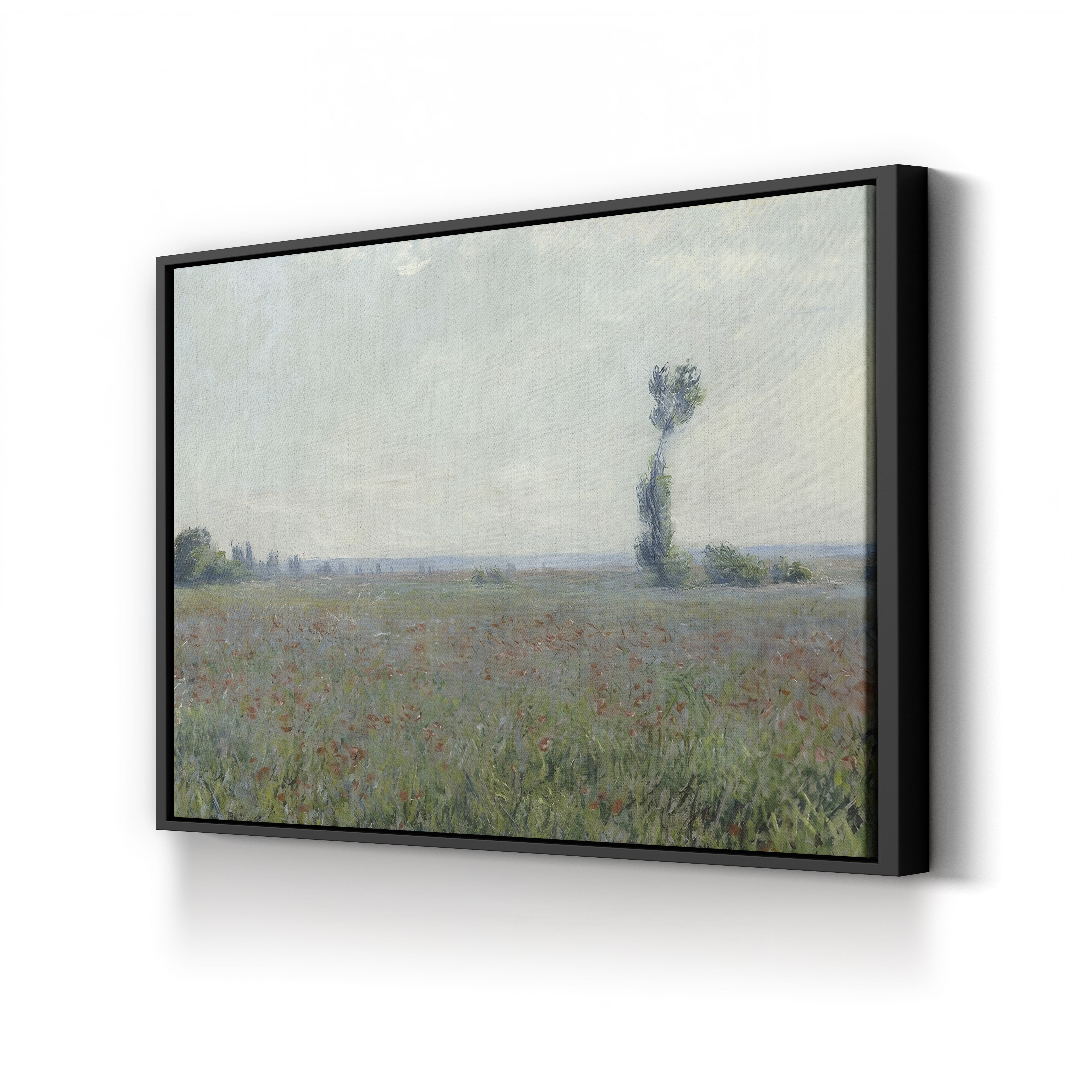 Champ de Coquelicots, 1881 – Claude Monet Wall Art | Impressionist Poppy Field Canvas Print