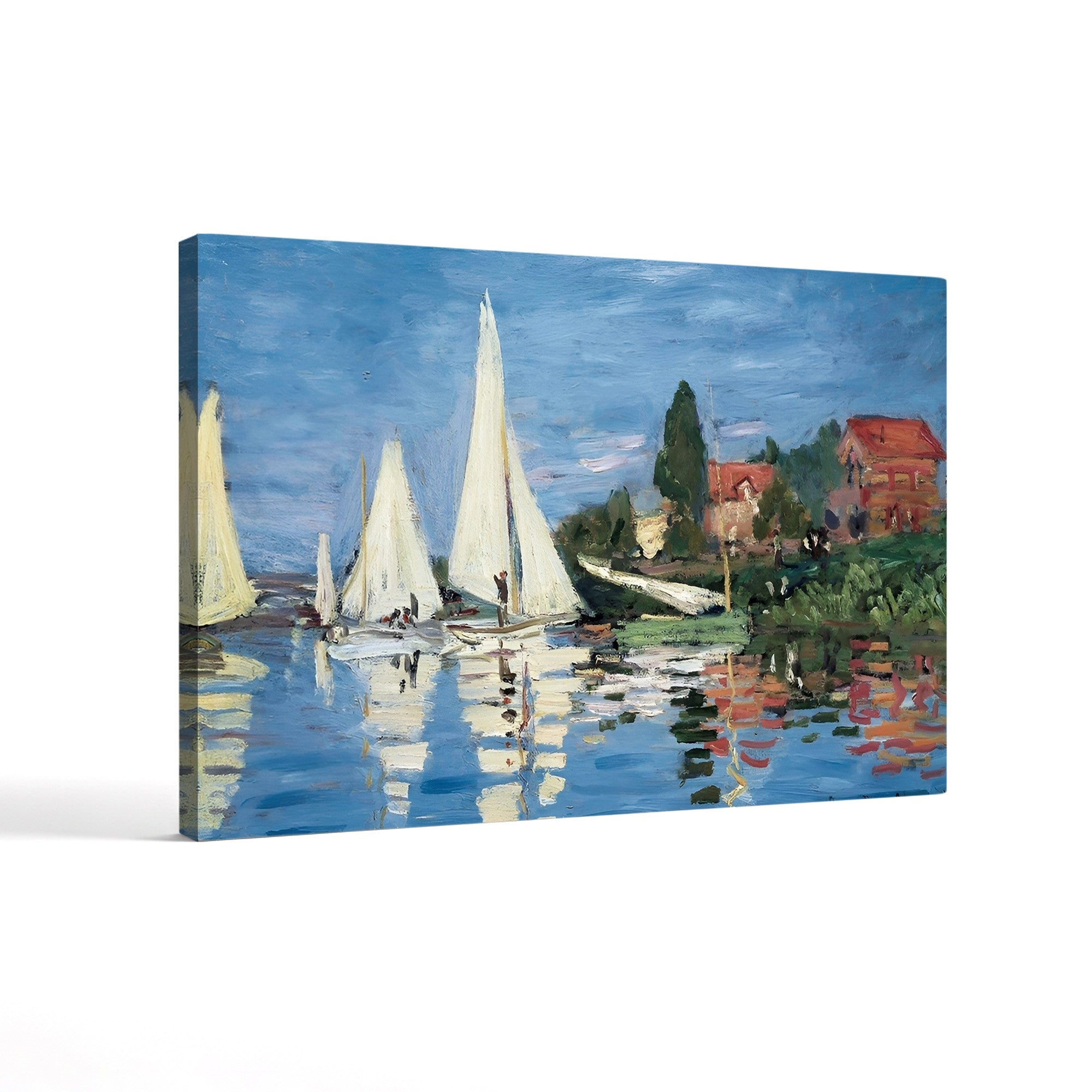 Regatta at Argenteuil (Régate à Argenteuil), around 1872 by Claude Monet