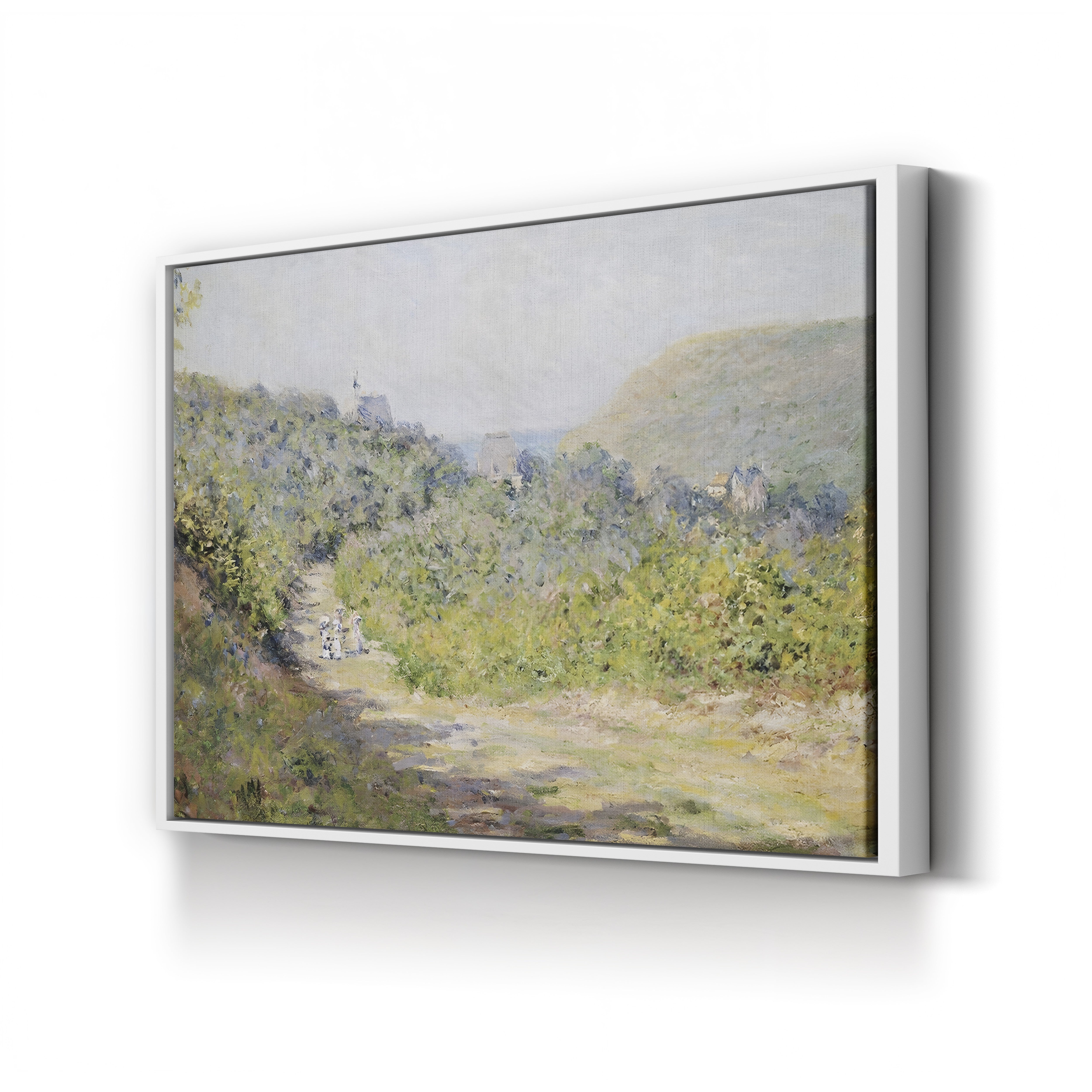 Aux Petites Dalles, 1884 – Claude Monet Wall Art | Impressionist Normandy Coastal Canvas Print