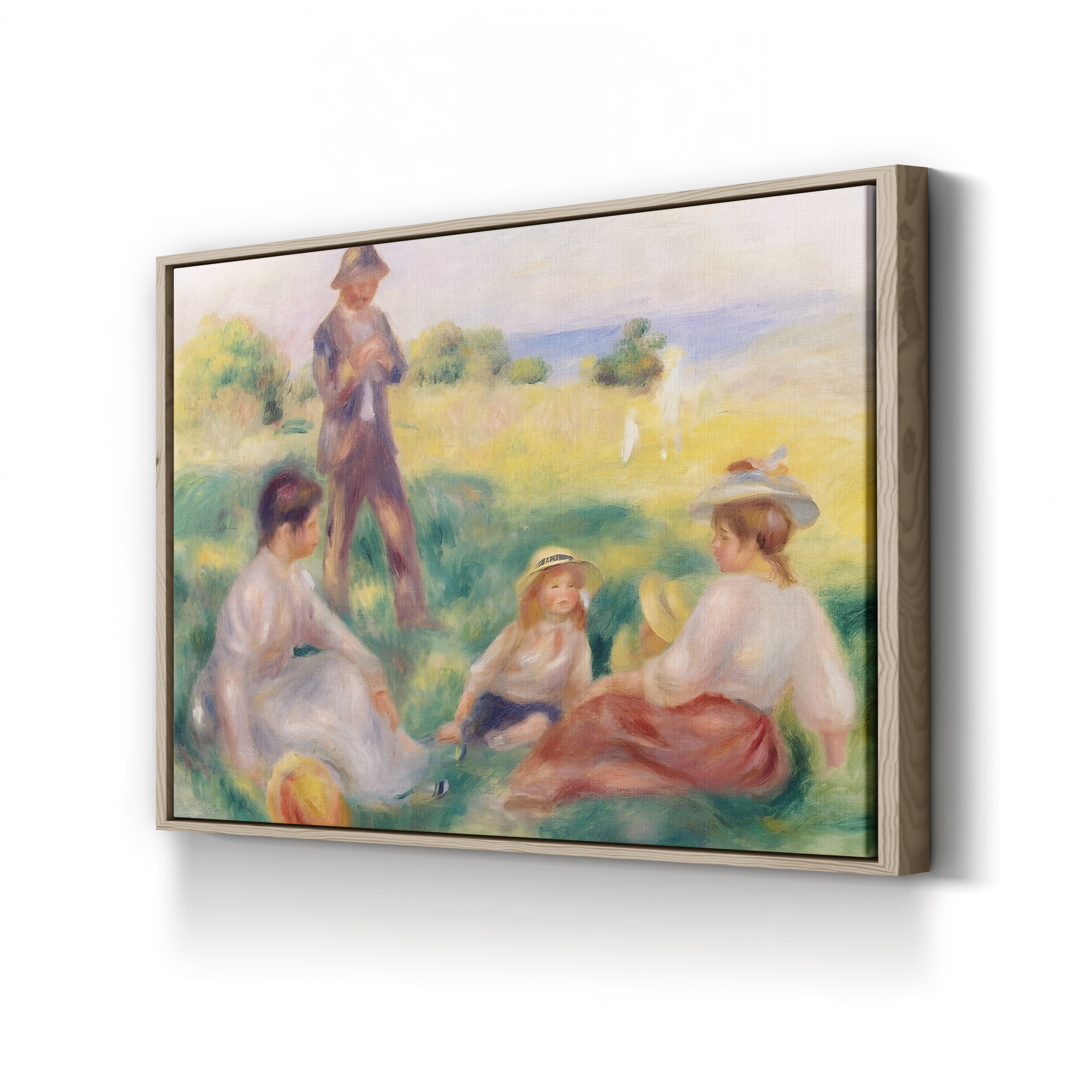 Party in the Country at Berneval, 1898 – Renoir Wall Art | Impressionist