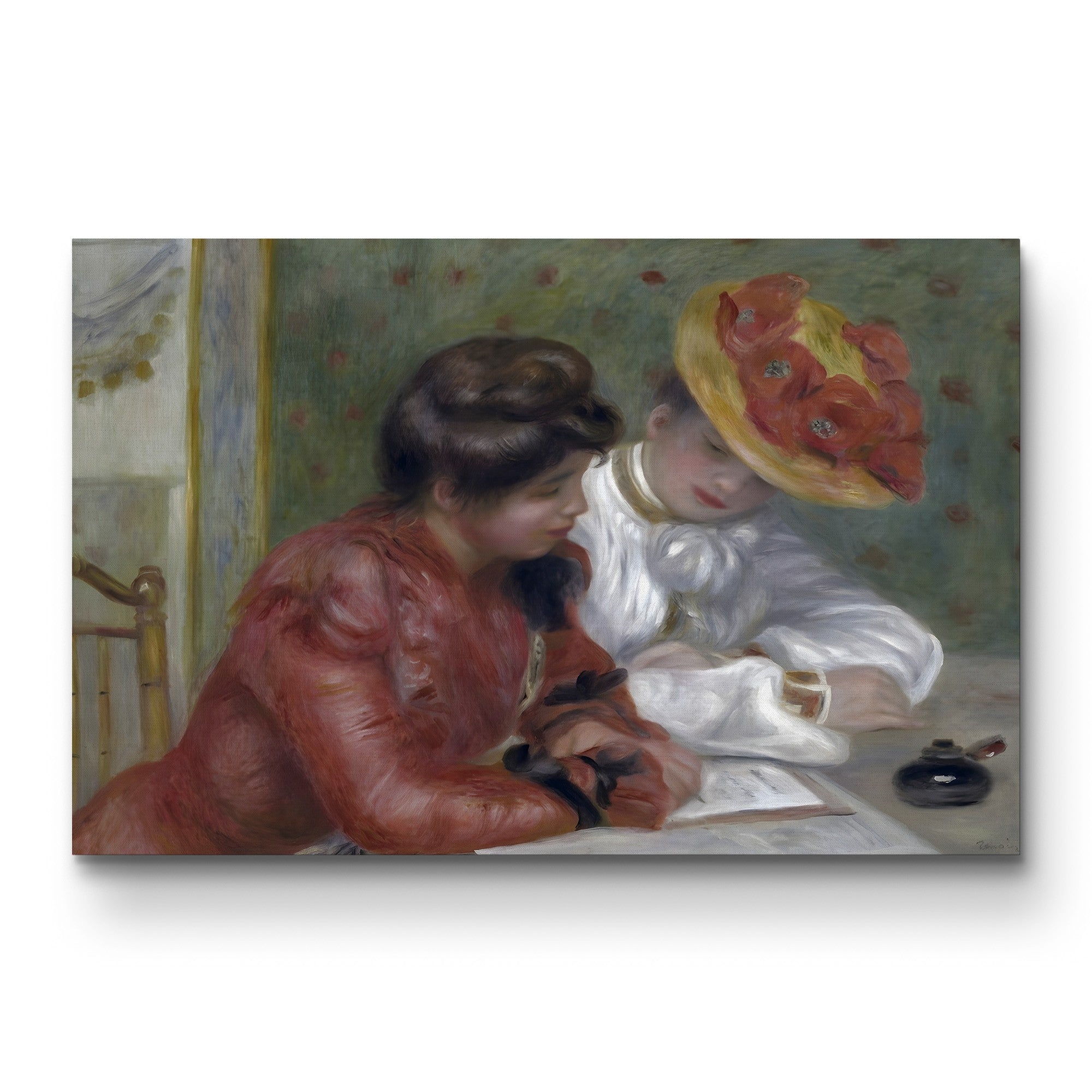 The Letter, c.1895–1900 – Pierre-Auguste Renoir Wall Art | Impressionist Interior Canvas Print