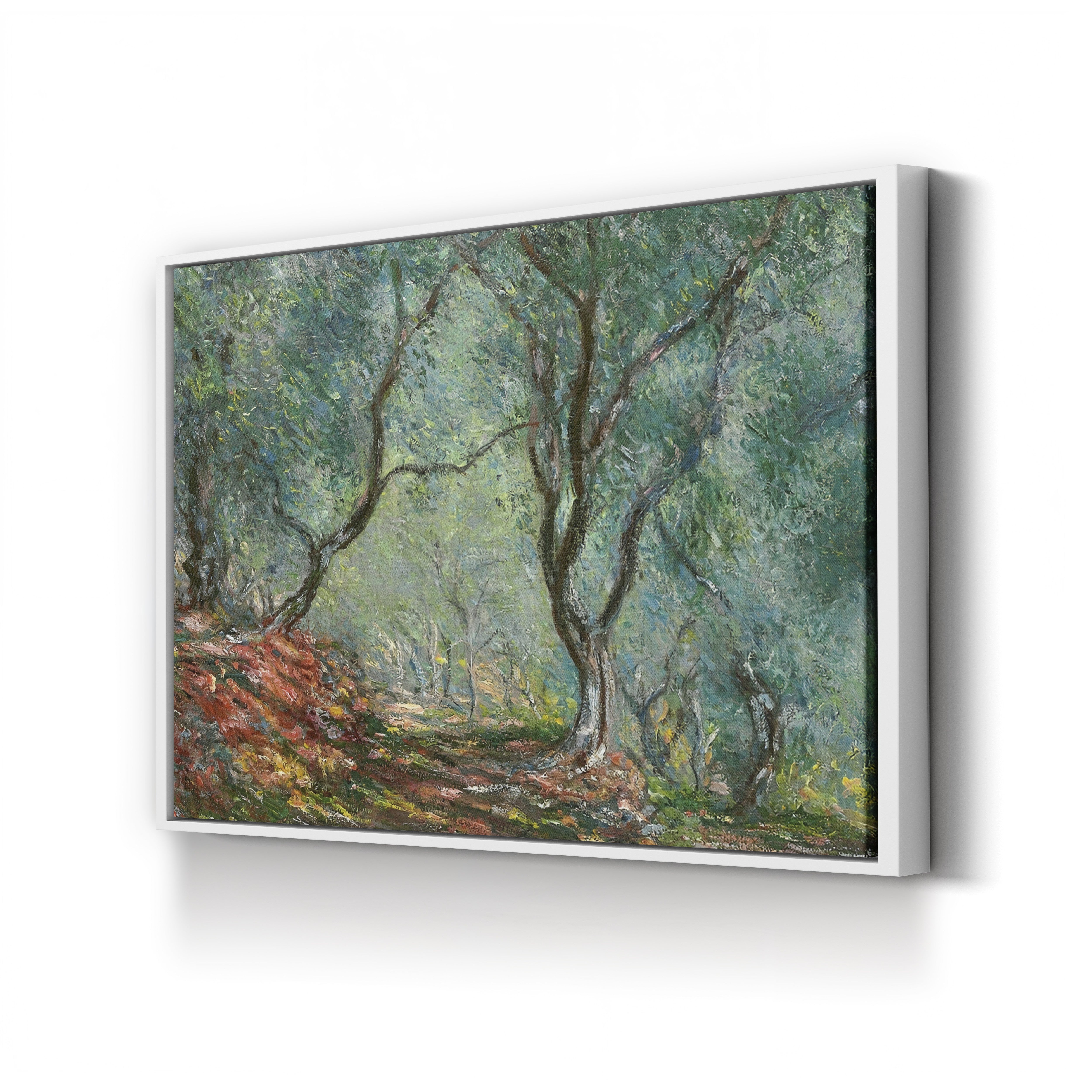 Olive Trees in the Moreno Garden (Bois d’oliviers au jardin Moreno), 1884 by Claude Monet
