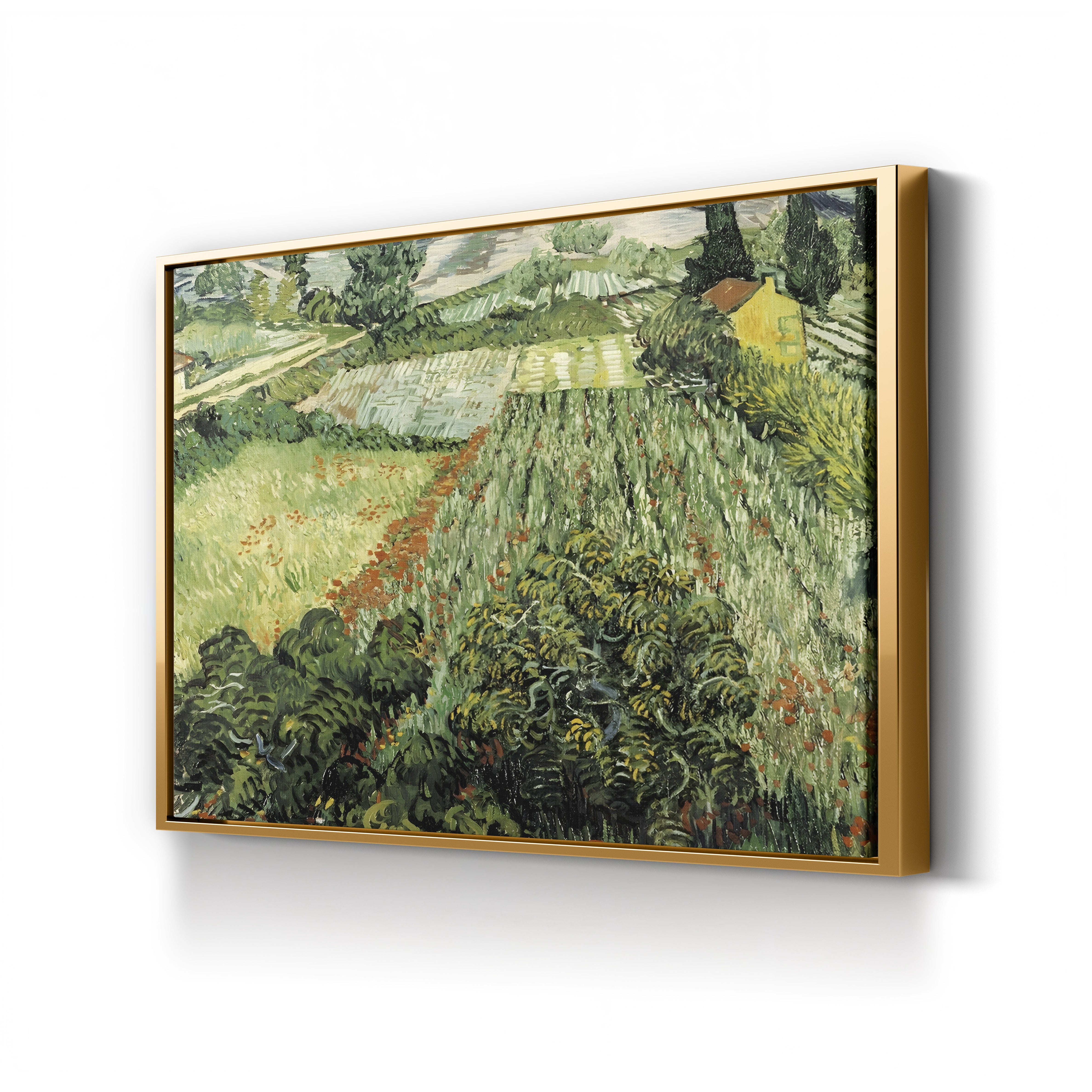 Feld mit Mohnblumen (Field with Poppies) – Vincent van Gogh Wall Art | Post-Impressionist Landscape Canvas Print