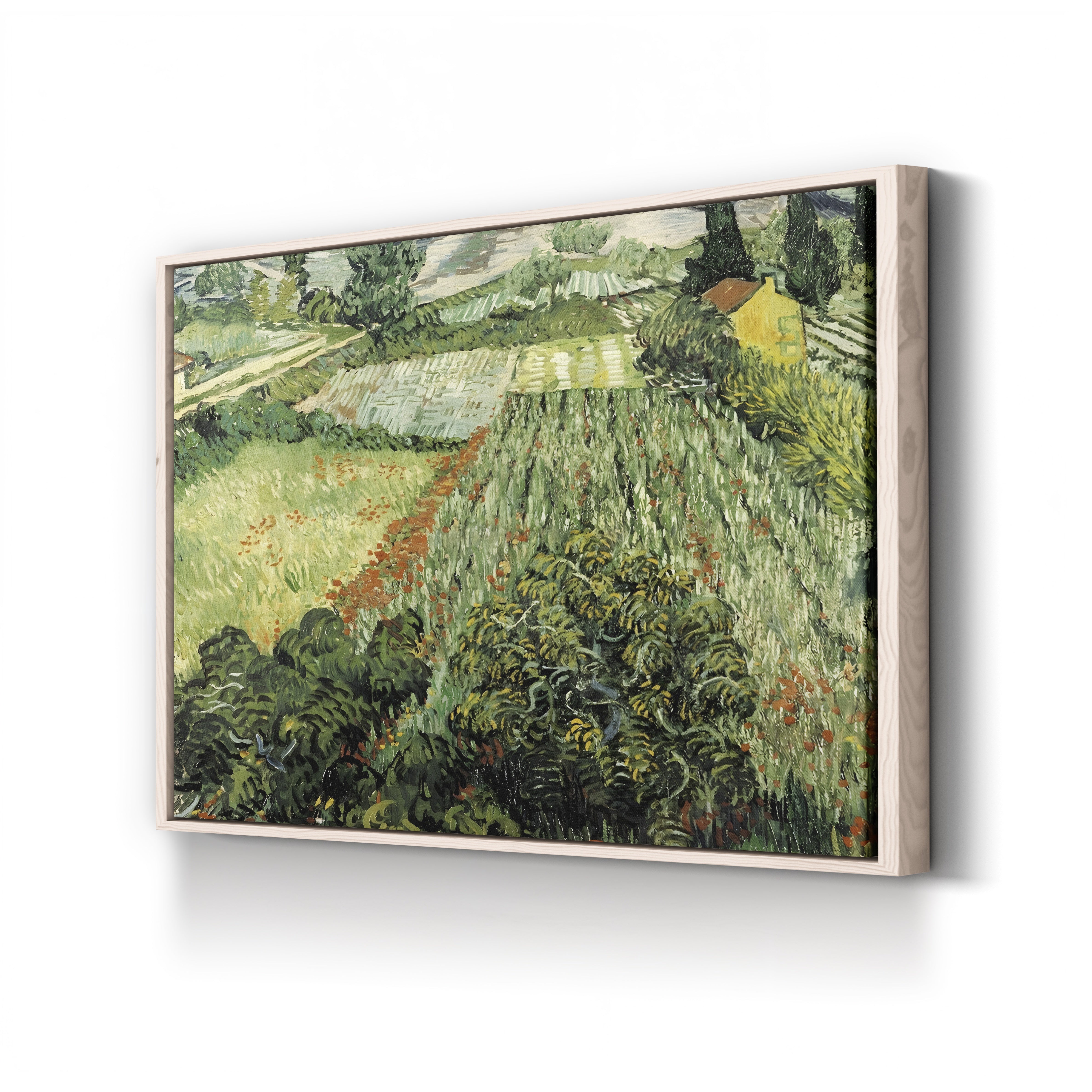 Feld mit Mohnblumen (Field with Poppies) – Vincent van Gogh Wall Art | Post-Impressionist Landscape Canvas Print