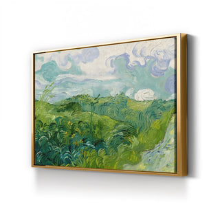 Green Wheat Fields, Auvers (Champs de blé vert, Auvers), 1890 by Vincent van Gogh