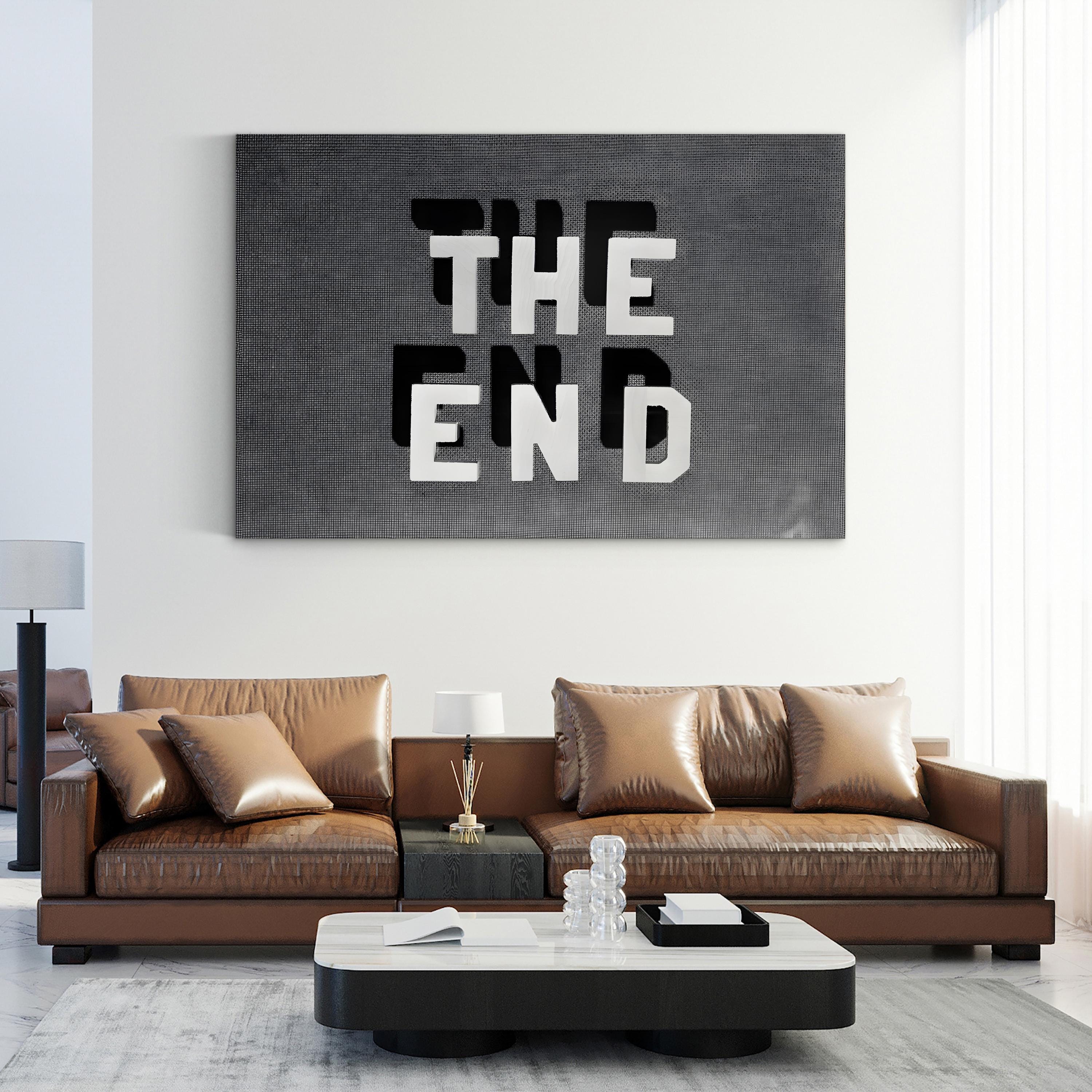 Film Noir 'The End', 1930s – Period Illustration Wall Art | Vintage Cinema Canvas Print