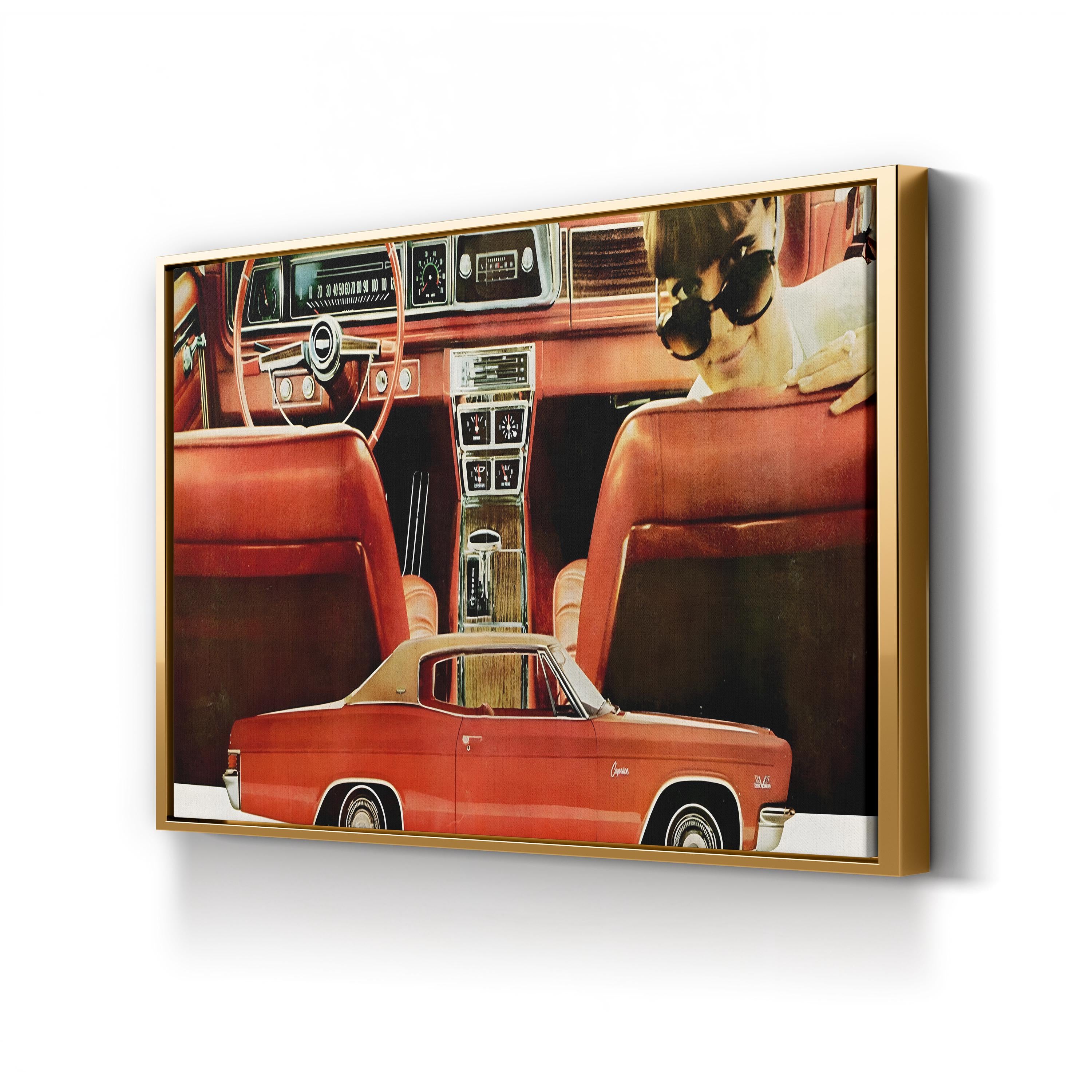 1960s Dodge Magazine Advert – Period Advertisement Wall Art | Retro Automotive Canvas Print