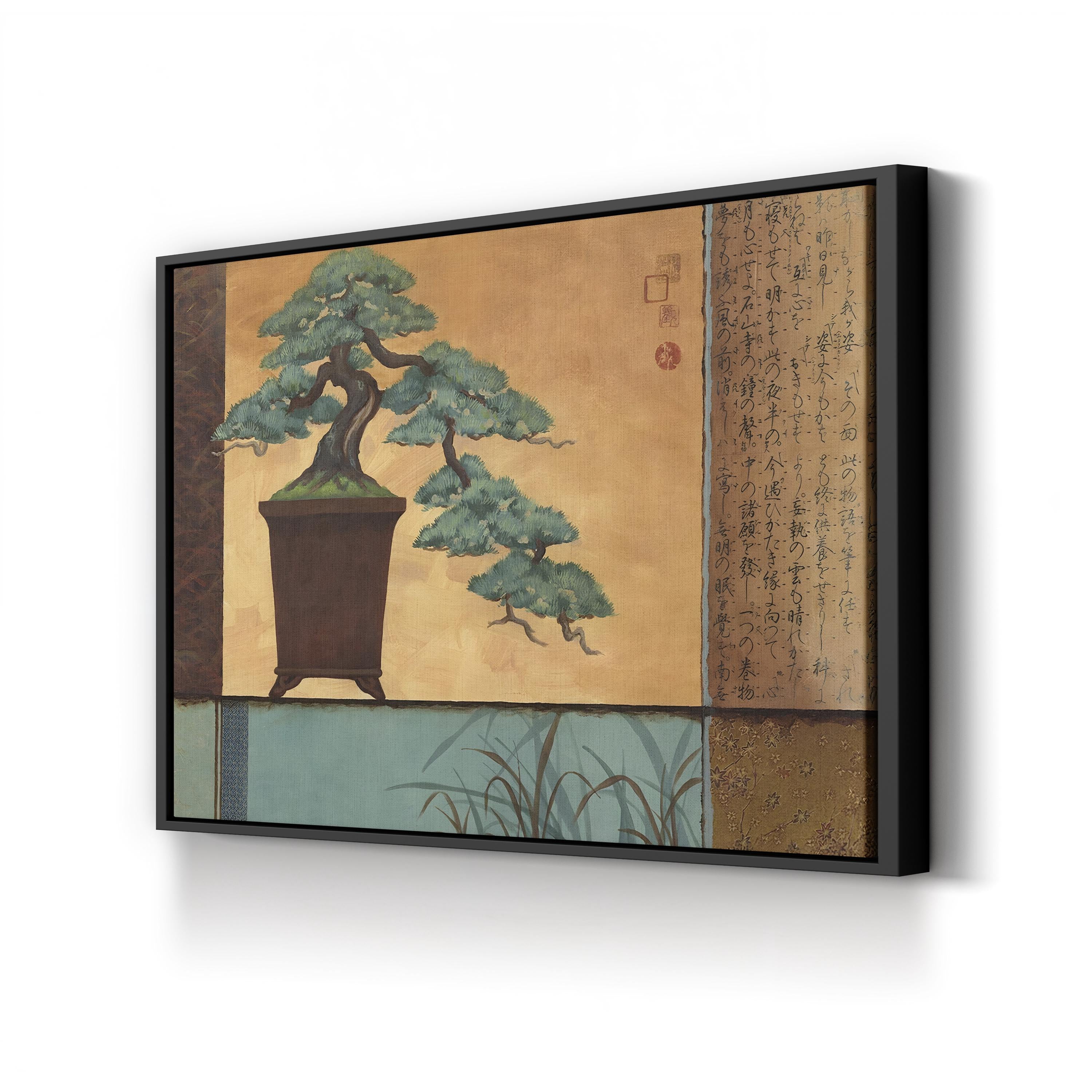 Bonsai Garden Wall Art by Adam Guan