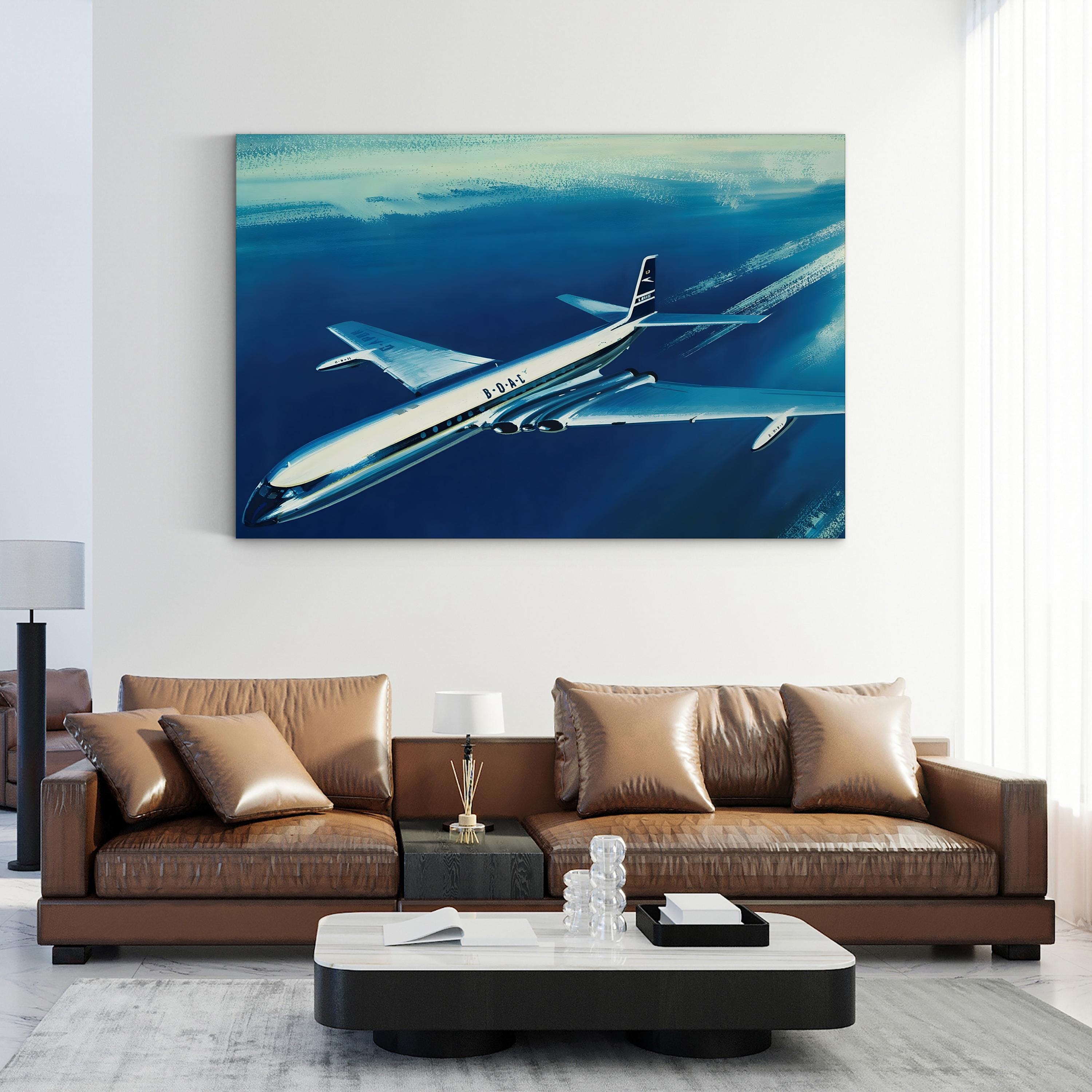 BOAC Aircraft Wall Art by English School