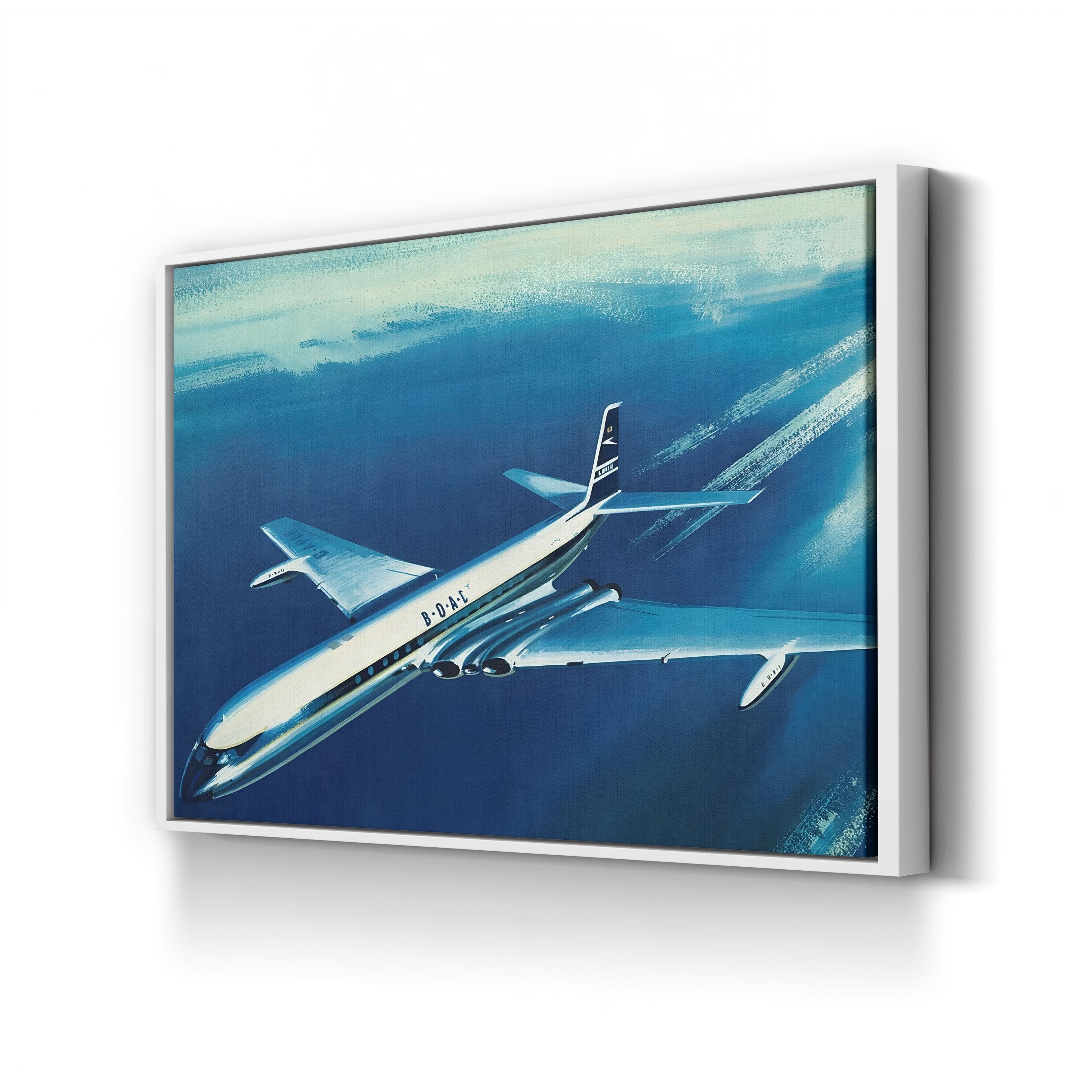 BOAC Aircraft Wall Art by English School