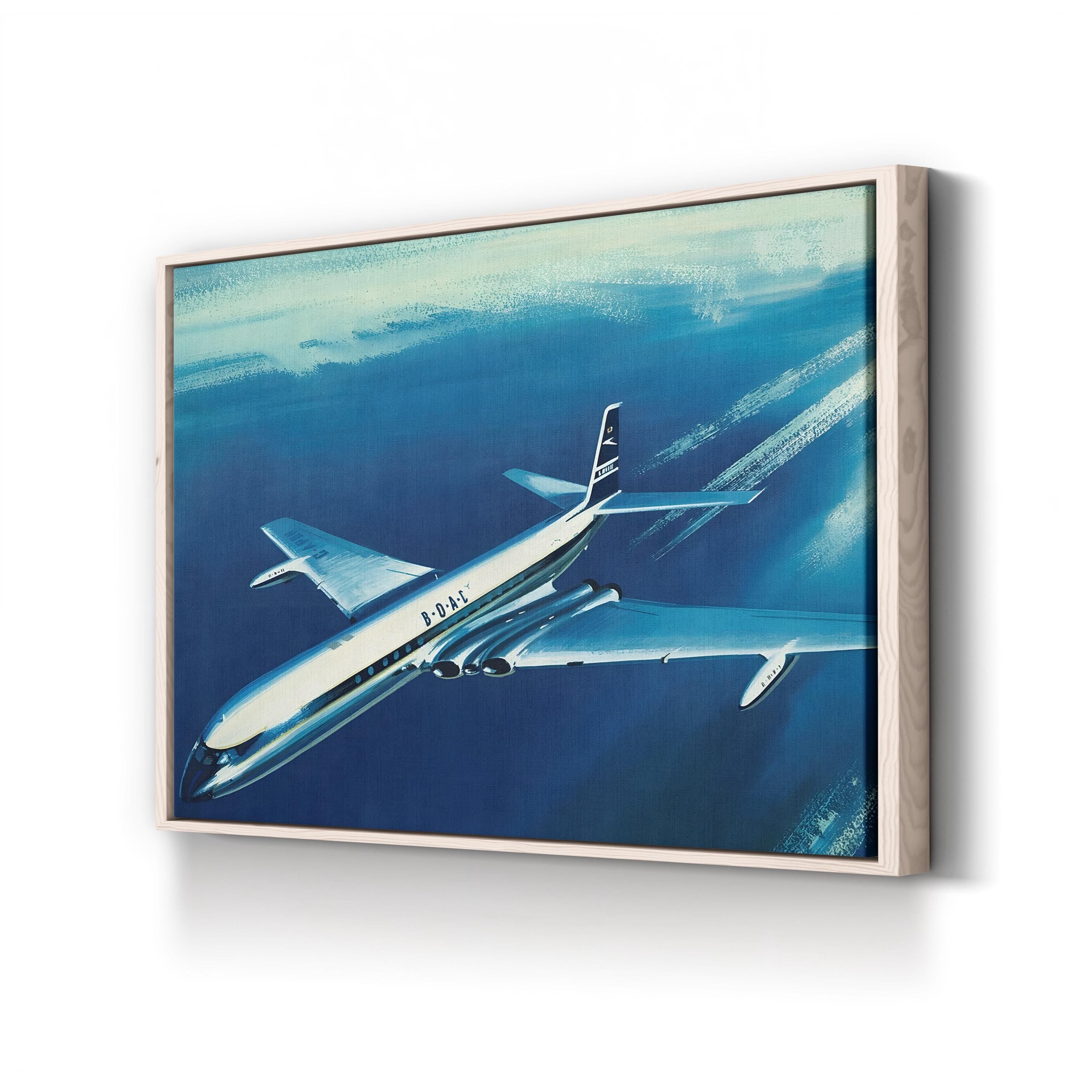 BOAC Aircraft Wall Art by English School