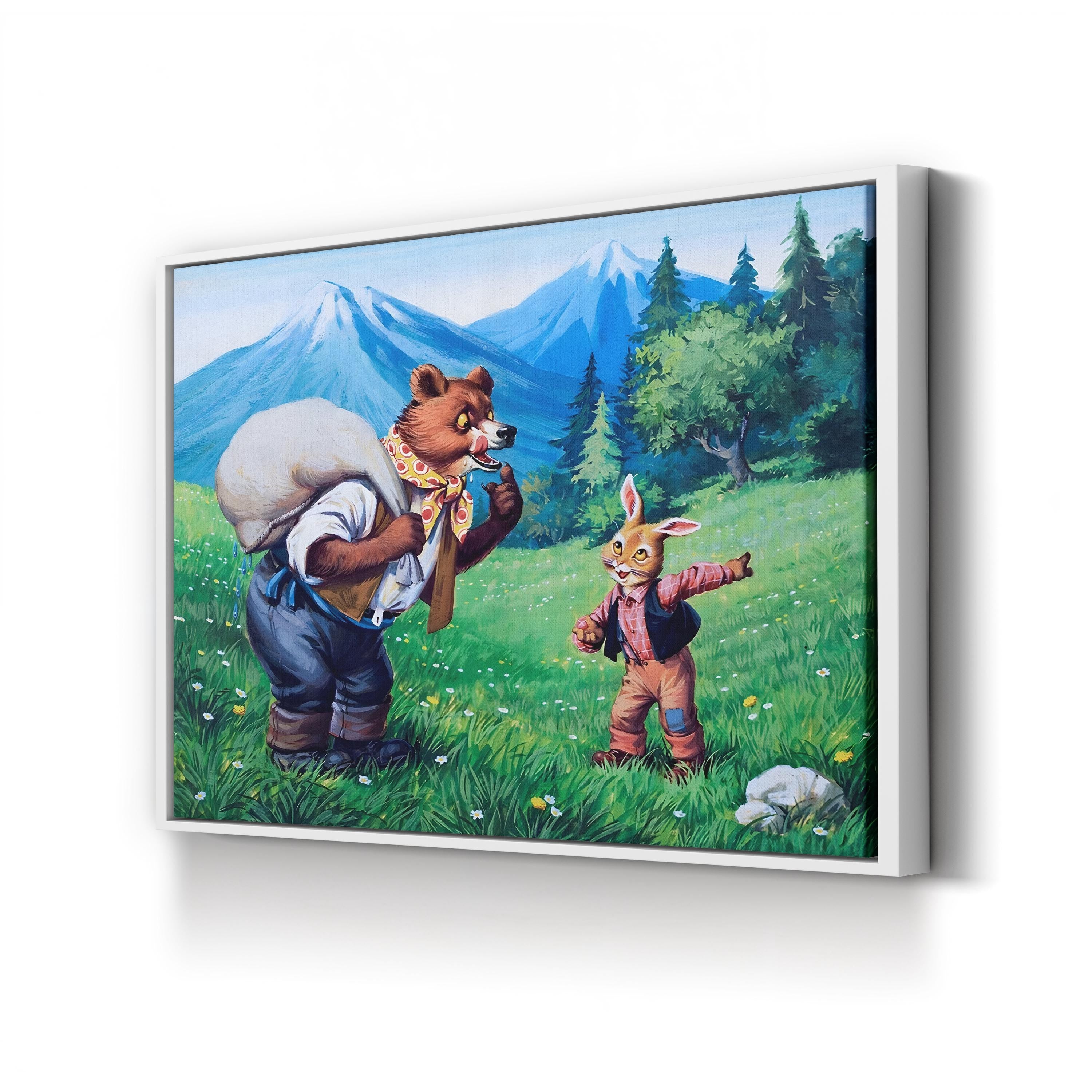 Brer Rabbit Wall Art by Virginio Livraghi