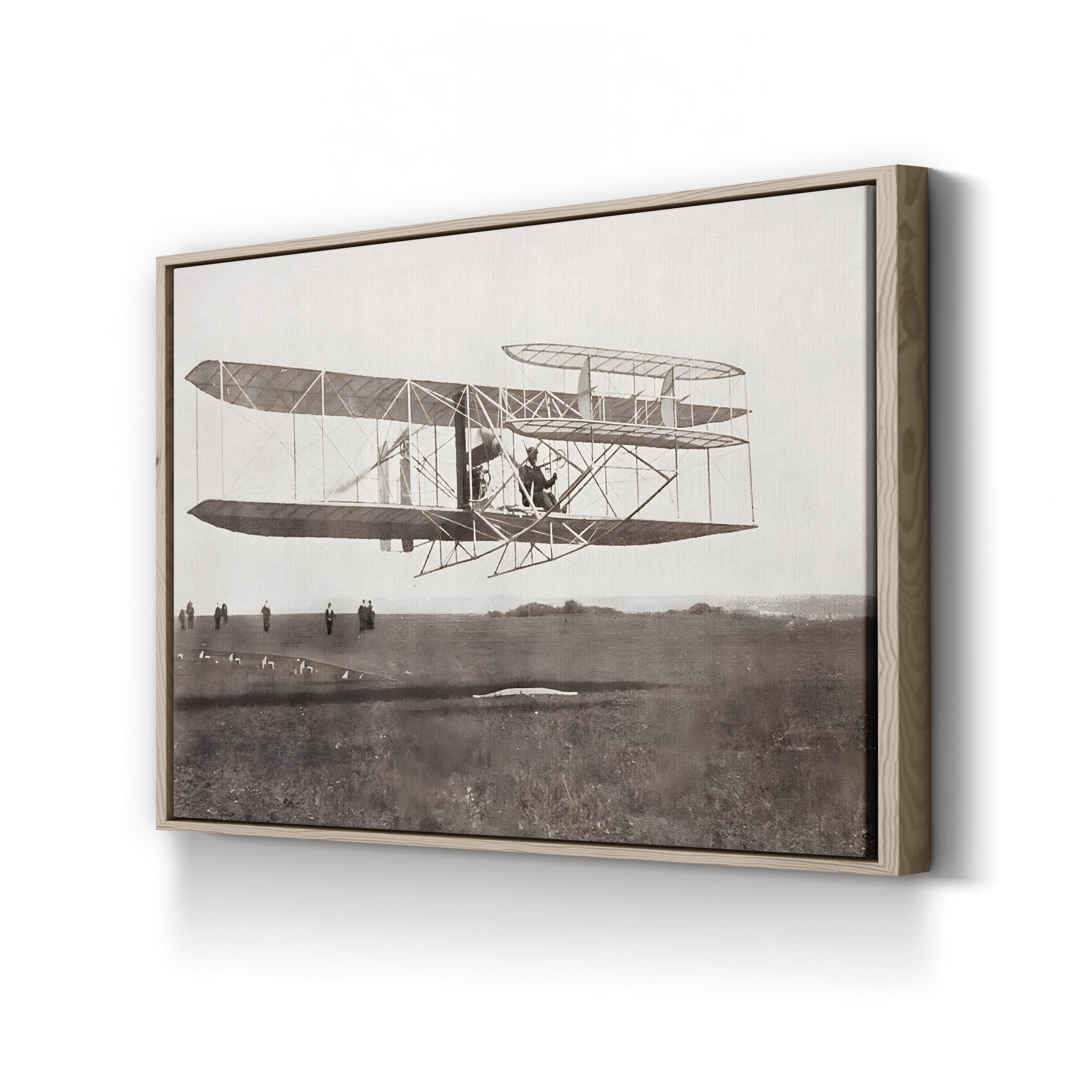 Charles Rolls Taking Off for Non-Stop Double Crossing of the English Channel, 1910 Wall Art