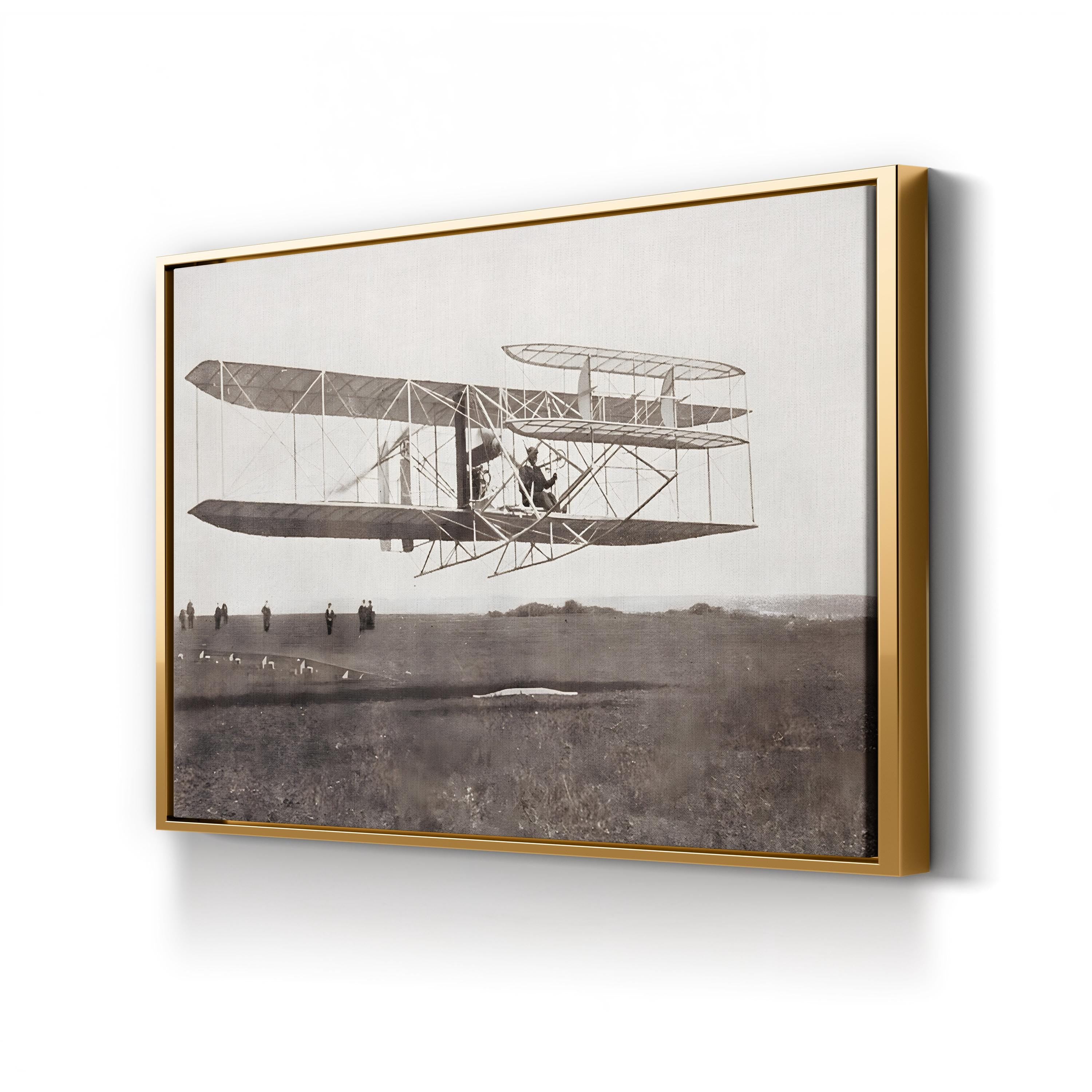 Charles Rolls Taking Off for Non-Stop Double Crossing of the English Channel, 1910 Wall Art