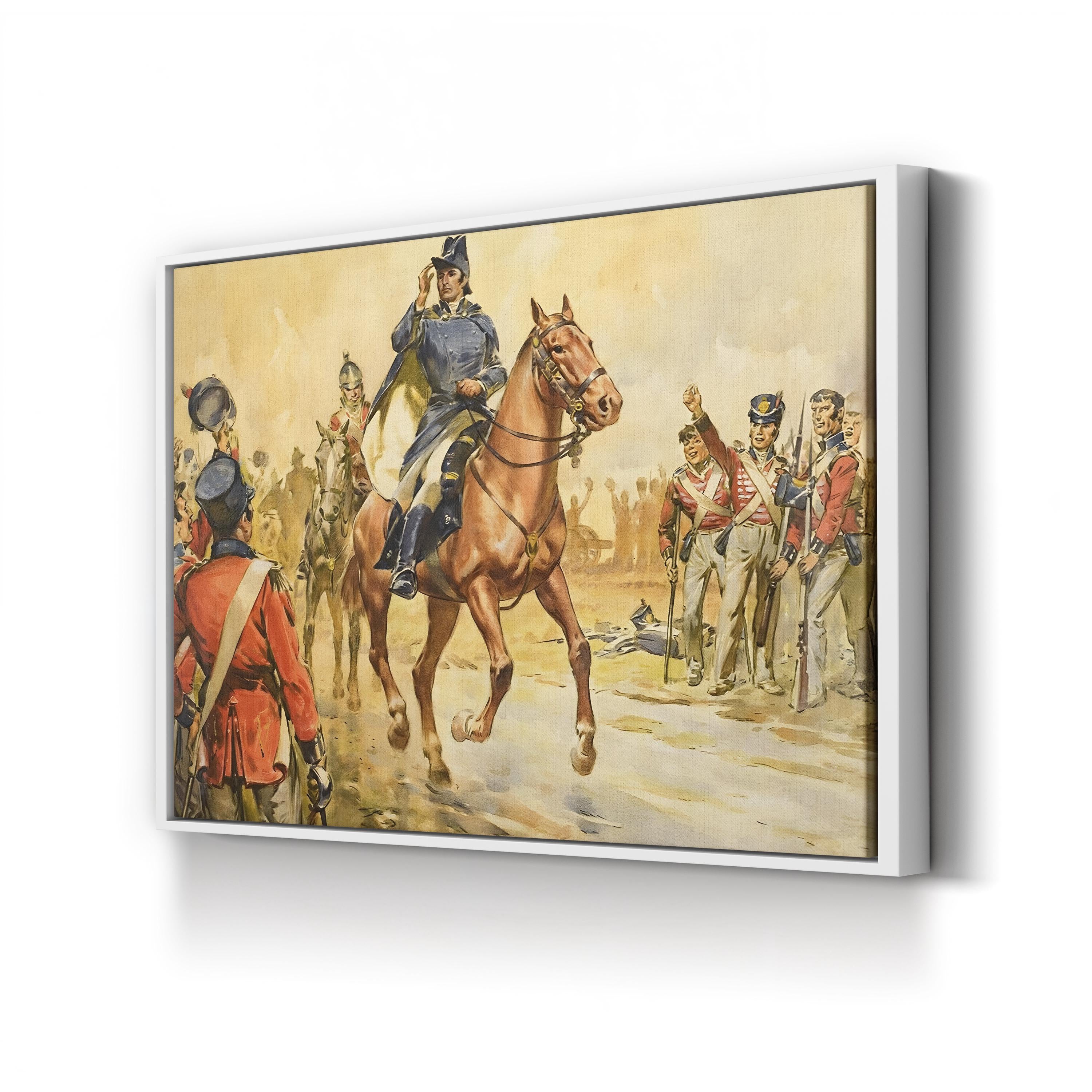 Duke of Wellington Rallying His Troops Wall Art – James Edwin McConnell