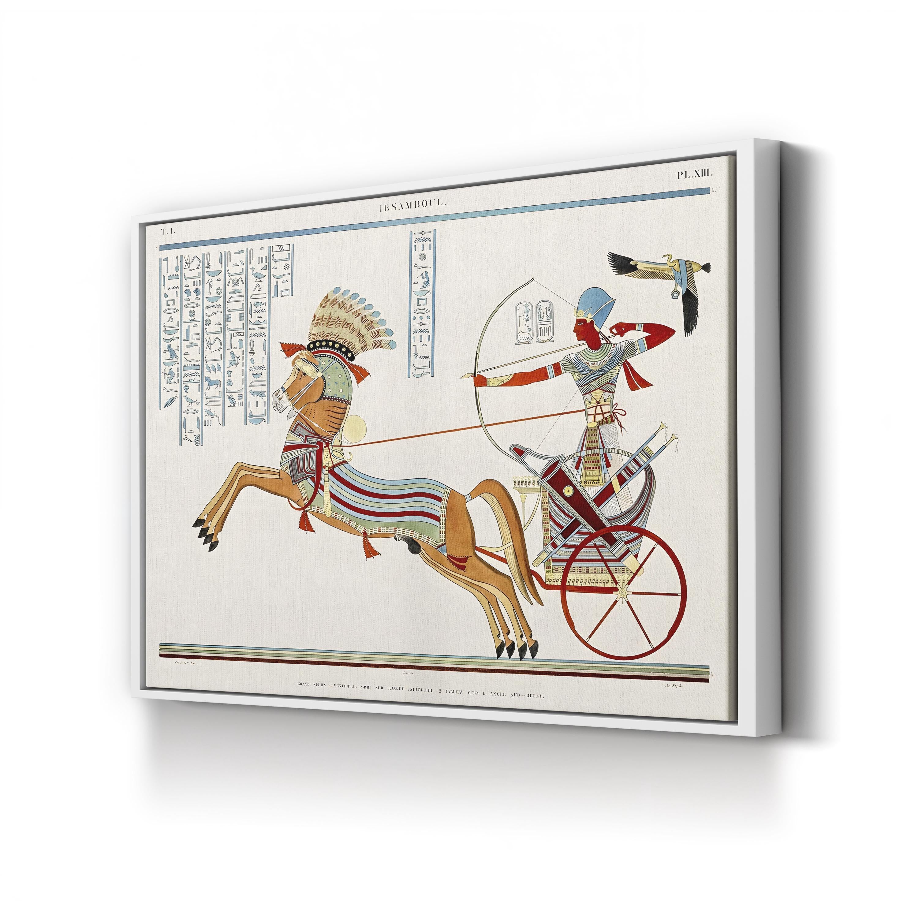 Egyptian Chariots I Wall Art – Jean-François Champollion