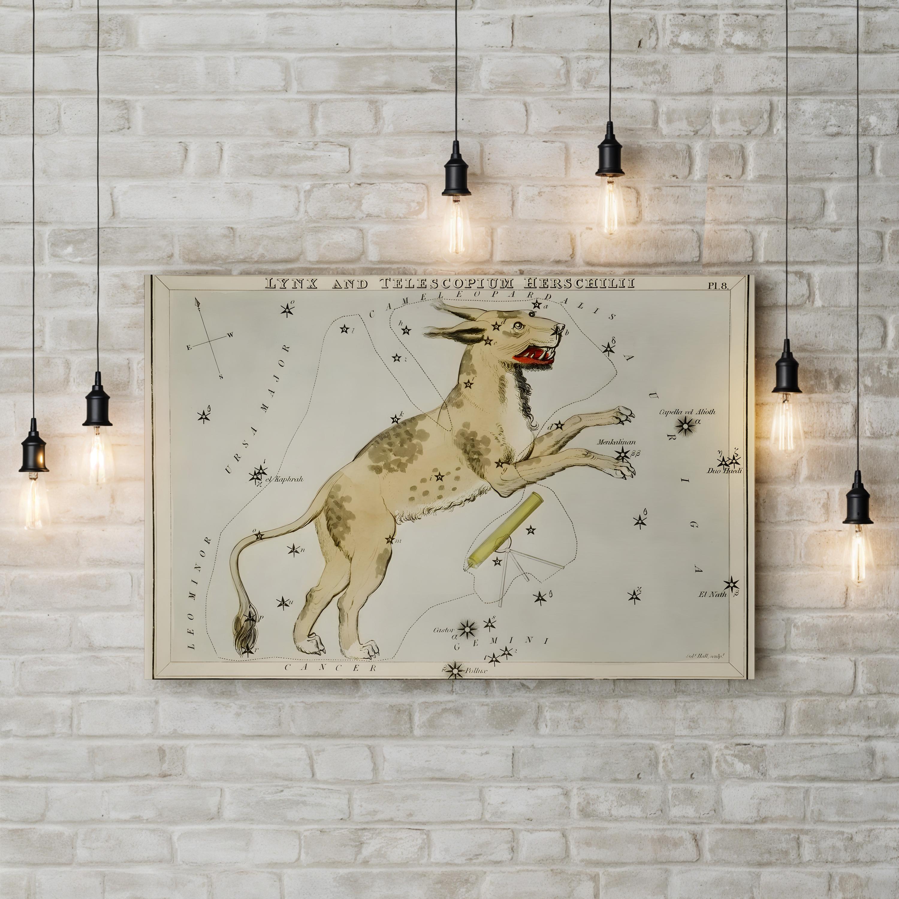 Hall’s Astronomical Illustrations XI Wall Art by Sidney Hall