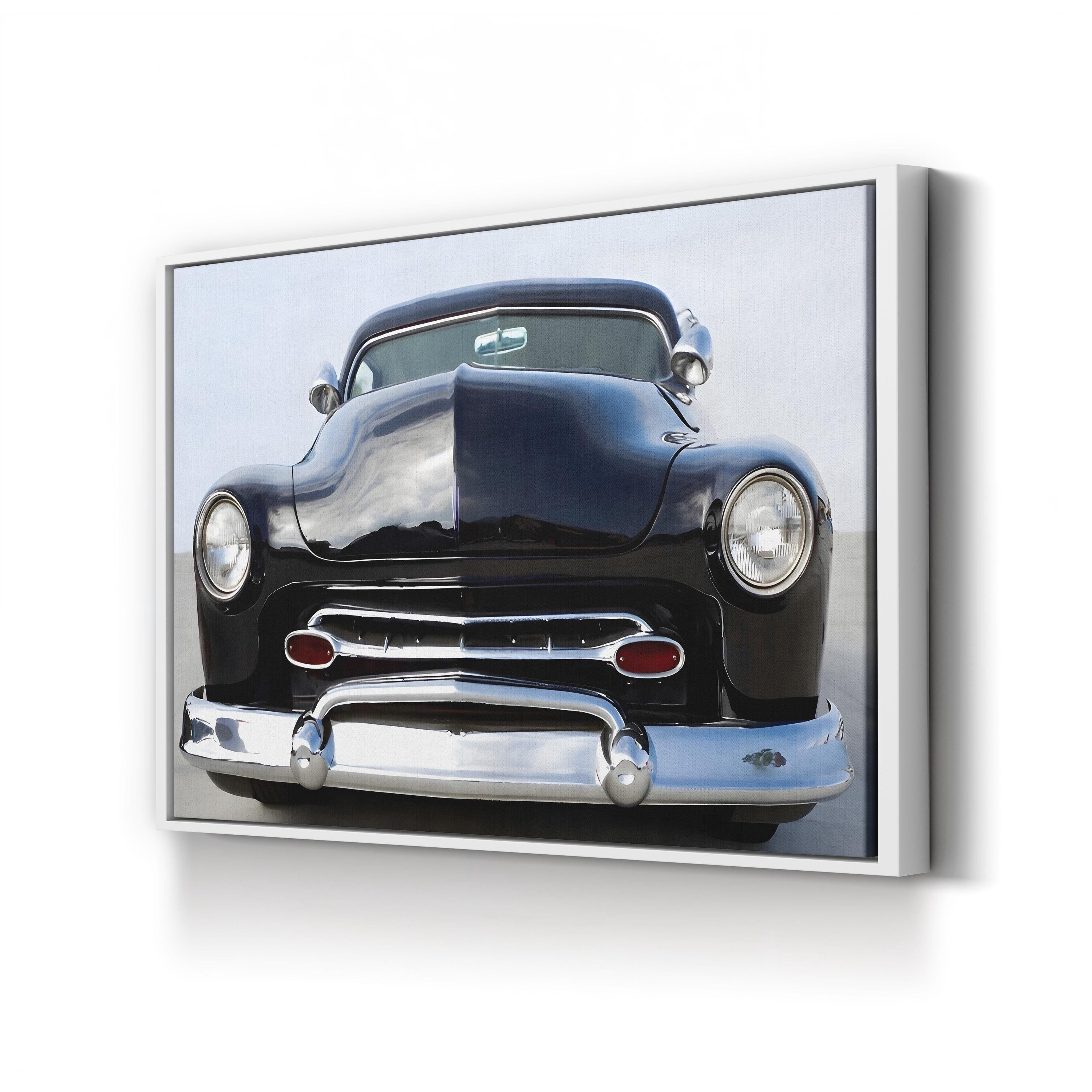 Vintage Hot Rod Front-End – Vintage Photography Wall Art | Classic Car Canvas Print