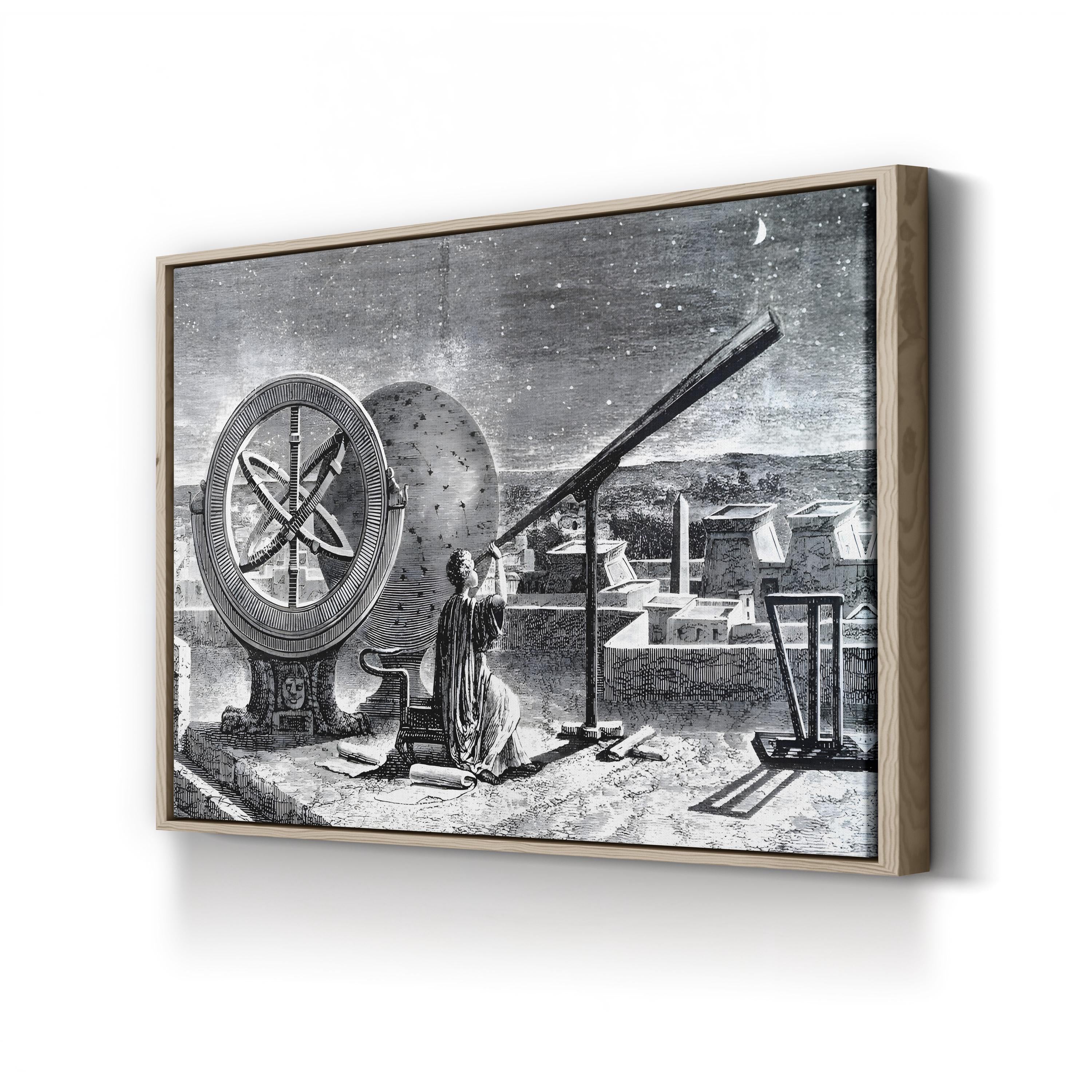 Portrait of Hipparchus, 18th Century Greek Astronomer Canvas Wall Art | UIG Photography